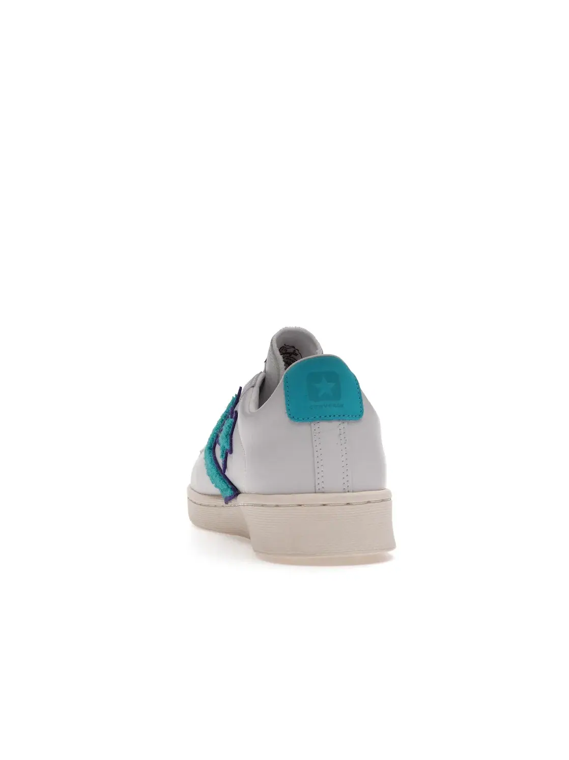 Мужские кроссовки кожаные Converse Pro Leather Ox — изображение 4 из 4, белый/глубокий