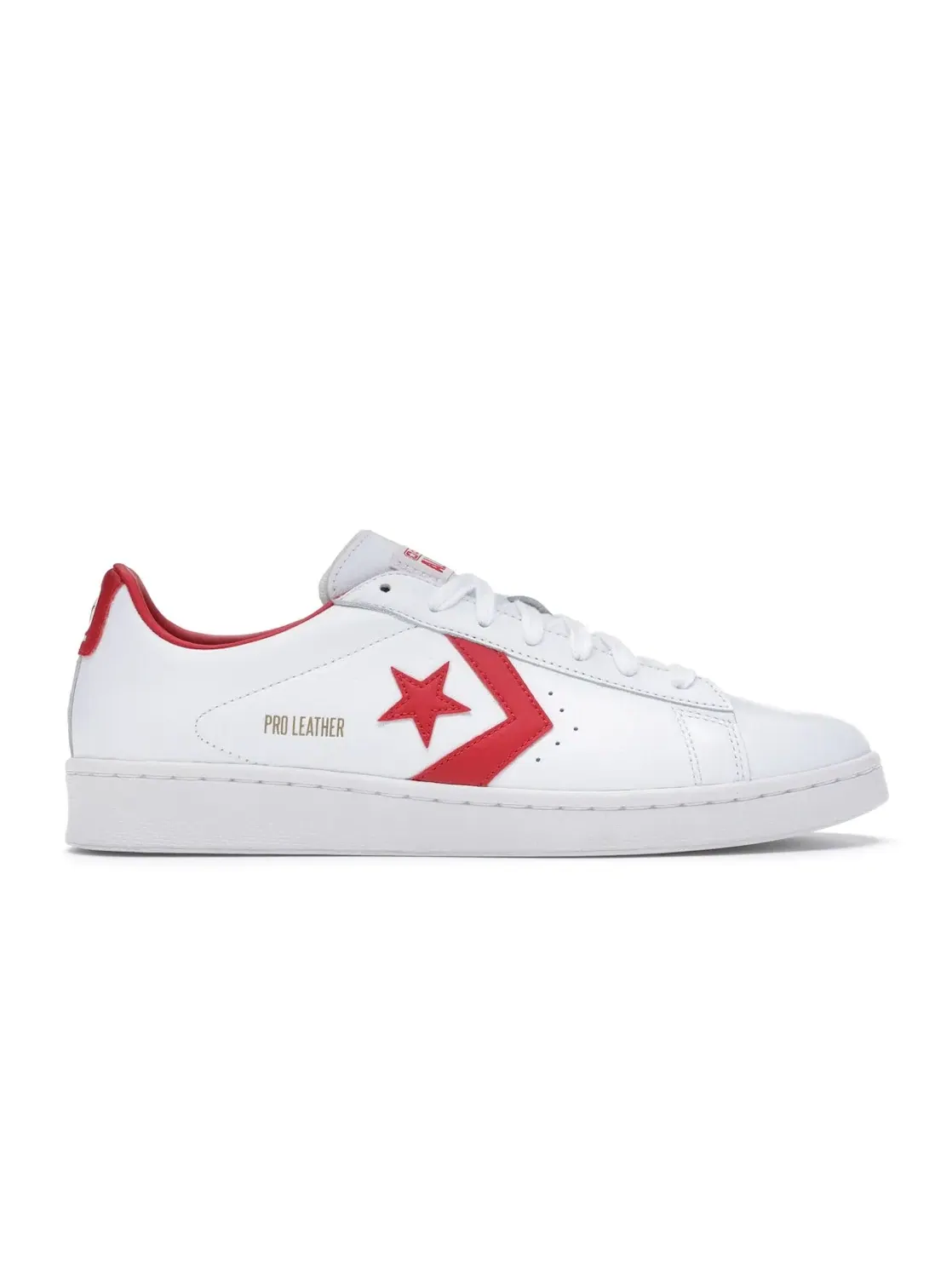 Мужские кроссовки Lifestyle Converse Pro Leather Ox — изображение 1 из 4, белый/красный-белый