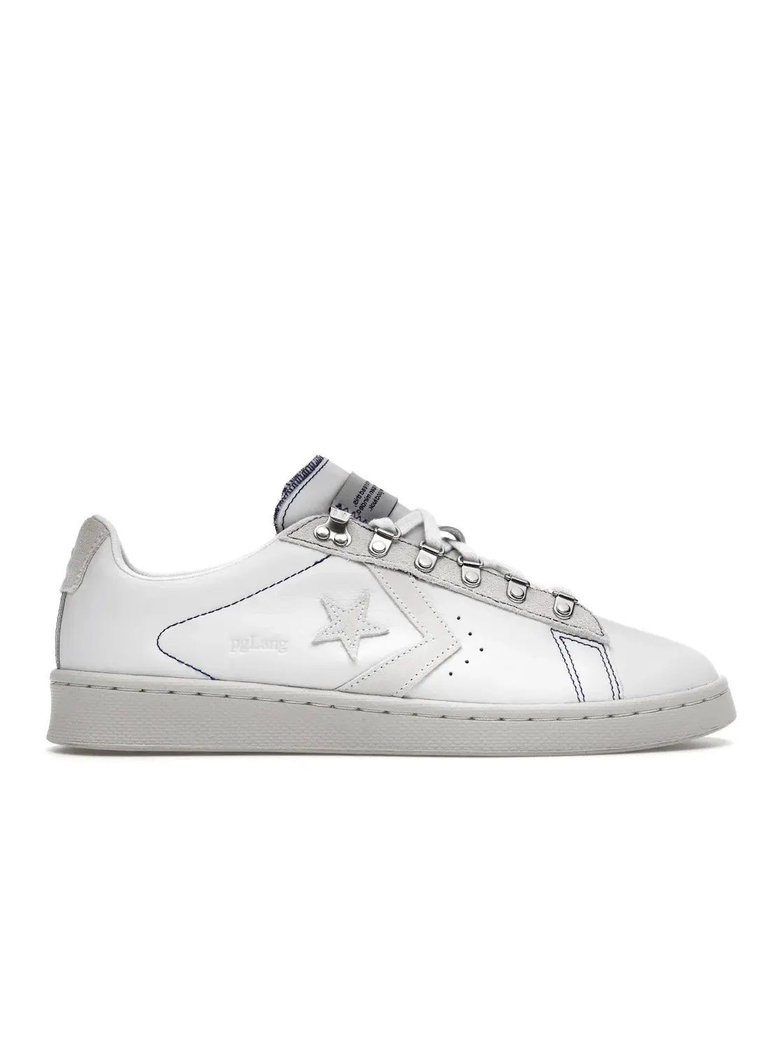 Кроссовки без шнуровки с моделью Converse Pro Leather Converse — изображение 1 из 4, белый/серый