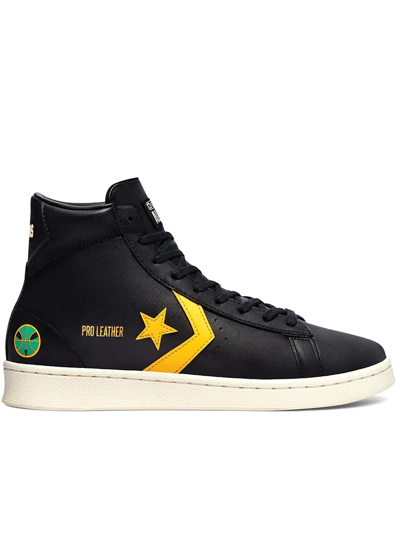 Мужские кроссовки lifestyle Converse Pro Leather Converse — изображение 1 из 1, белый/оранжевый/желтый