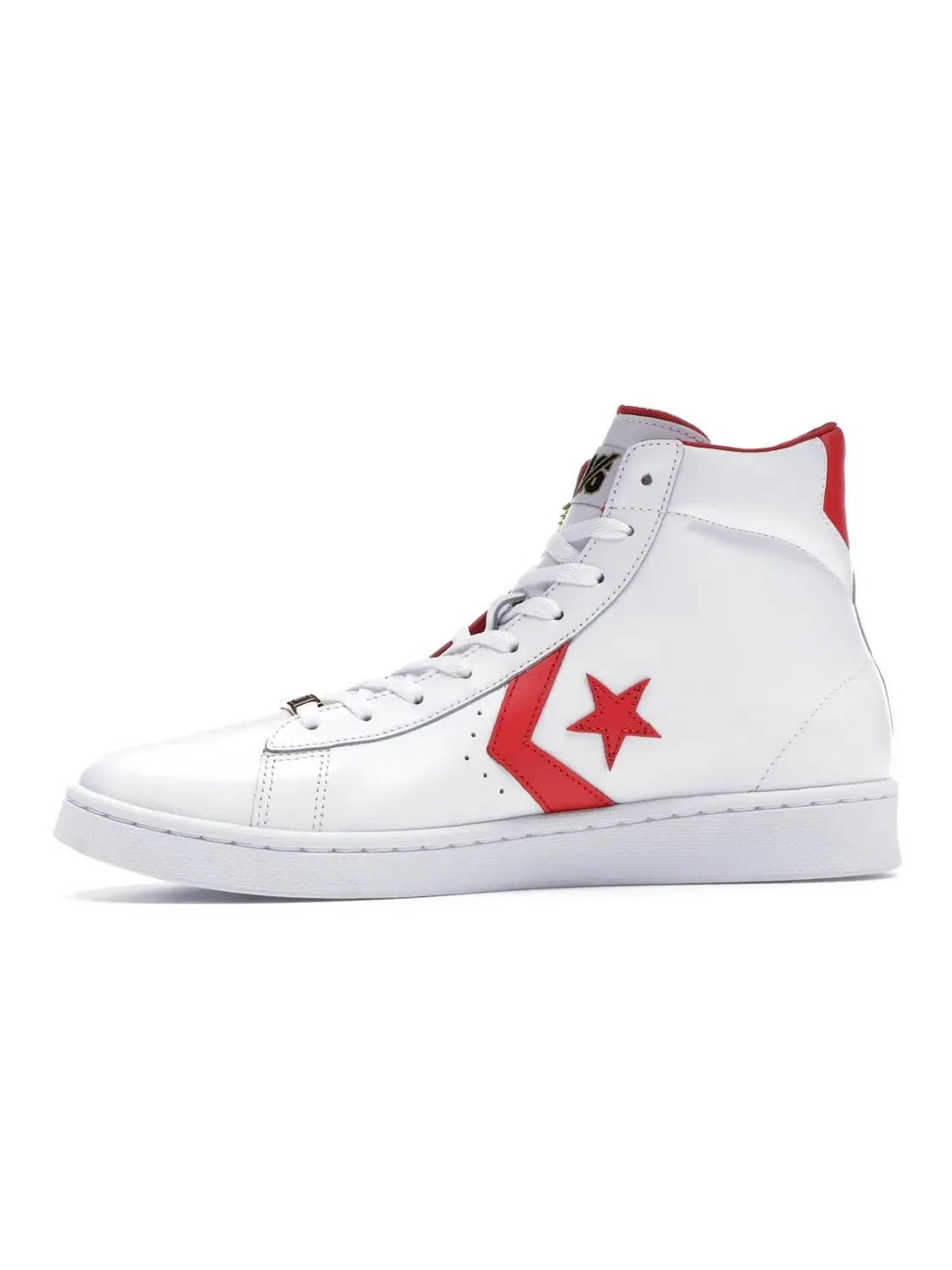 Мужские кроссовки с кожаным верхом Converse Pro Leather — изображение 1 из 2, белый/красный