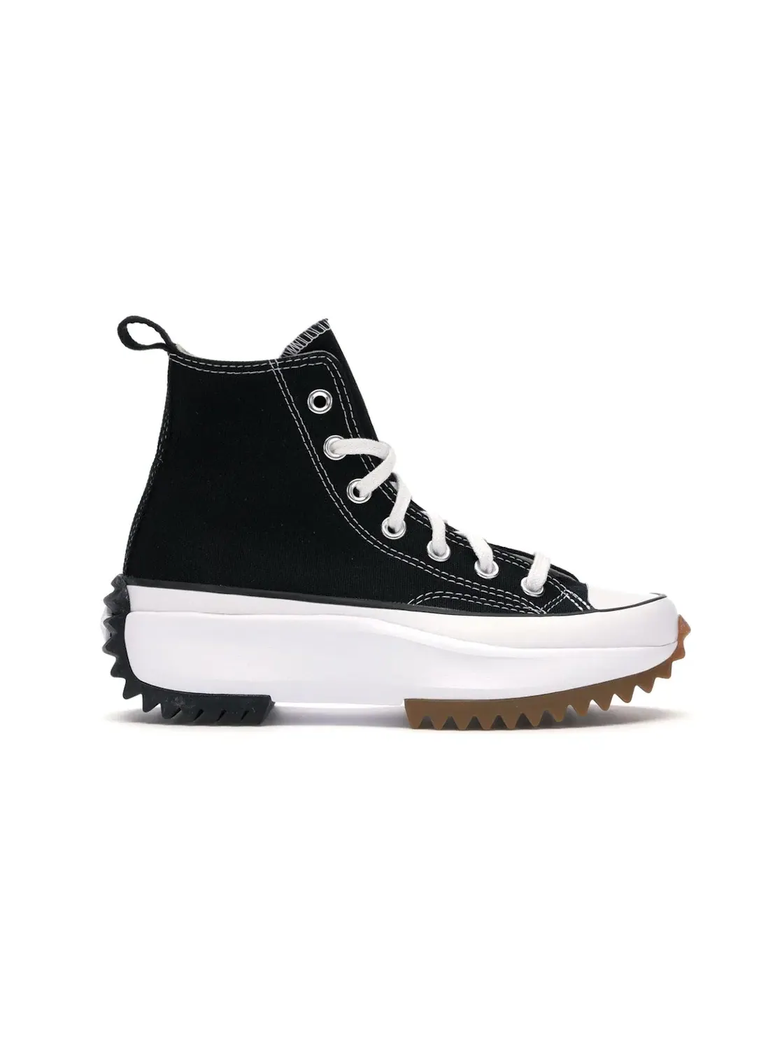 Мужские кроссовки с рифленой подошвой Converse Run Star Hike Hi — изображение 1 из 4, черный/белый
