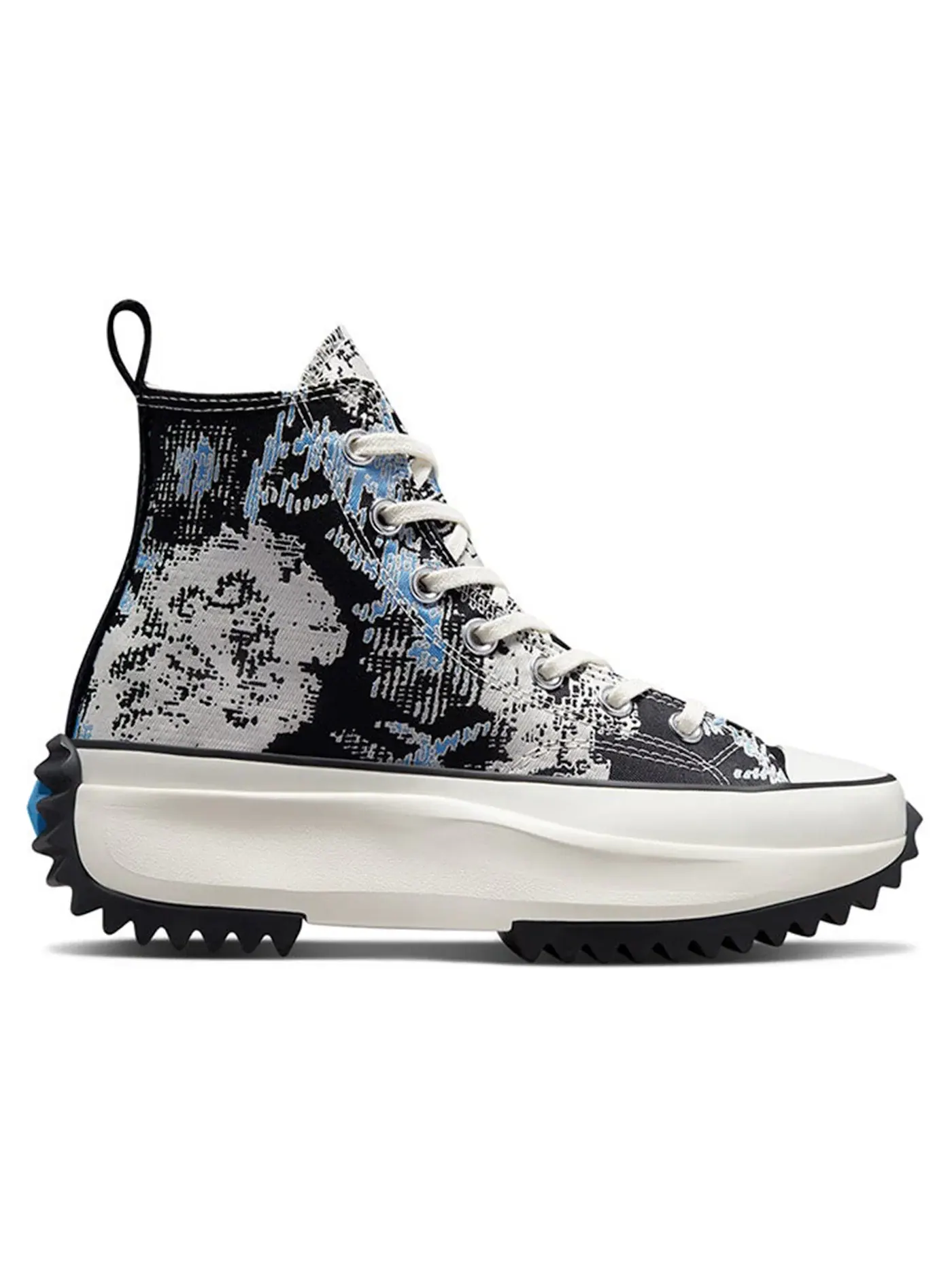 Мужские кроссовки с принтом Converse Run Star Hike Hi — изображение 1 из 1, синий/черный