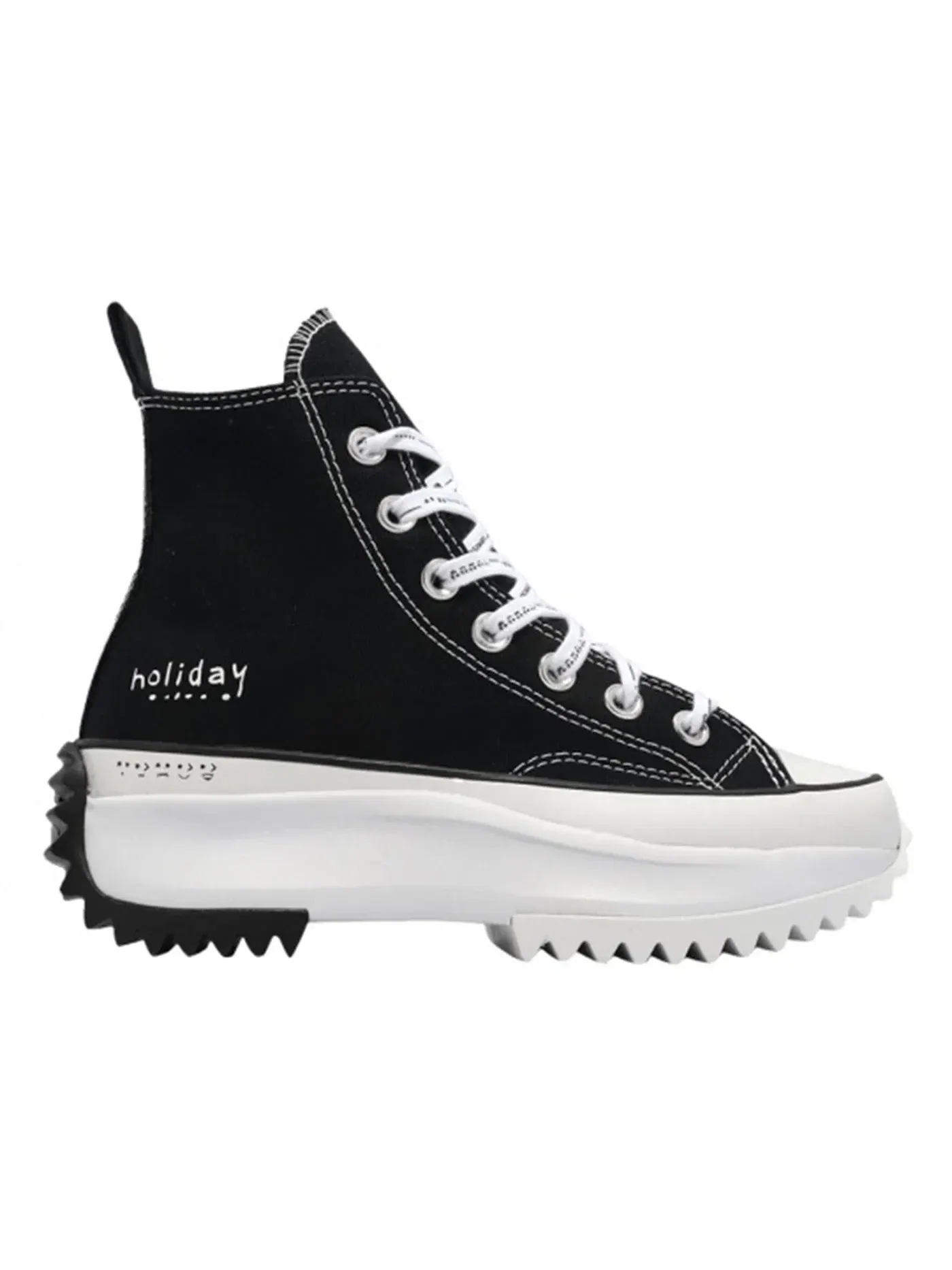 Мужские кроссовки Lifestyle Converse Run Star Hike Hi — изображение 1 из 1, черный/белый