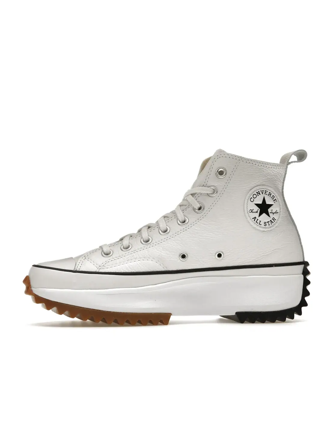 Кроссовки lifestyle с высоким берцем Converse Run Star Hike Hi — изображение 3 из 4, белый/черный