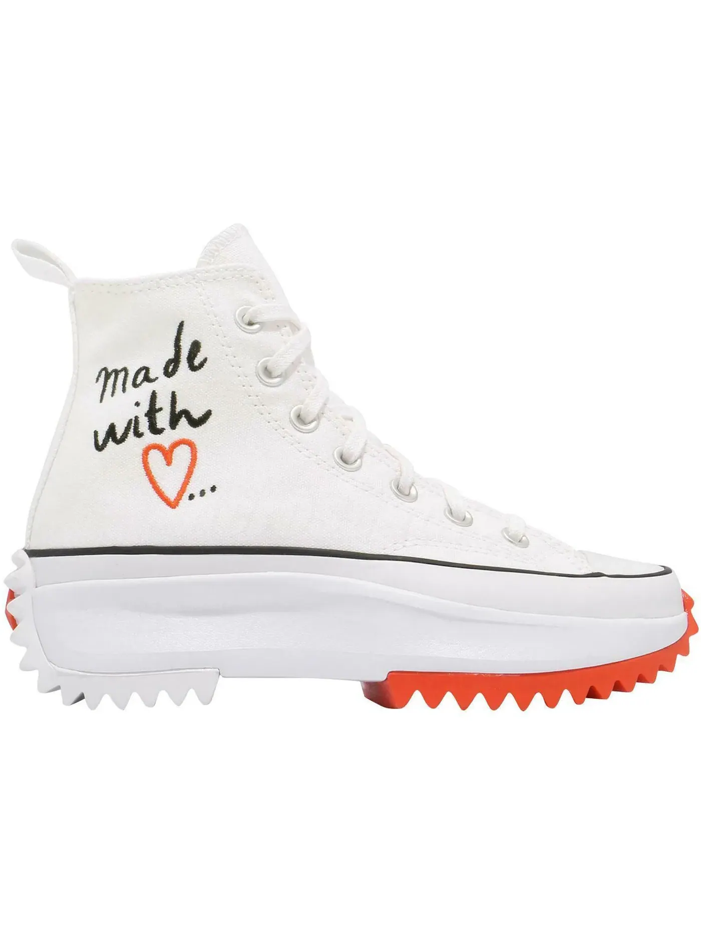 Женские кроссовки Lifestyle Converse Run Star Hike Hi — изображение 1 из 1, белый/яркий/черный