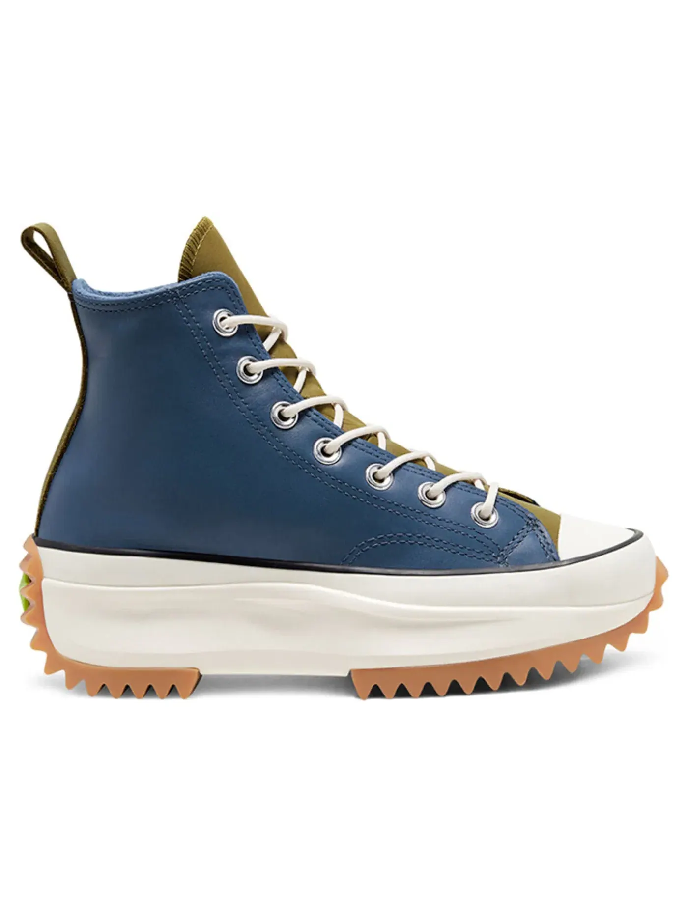 Женские кроссовки с платформой Converse Run Star Hike Hi — изображение 1 из 1, темно-синий/темный