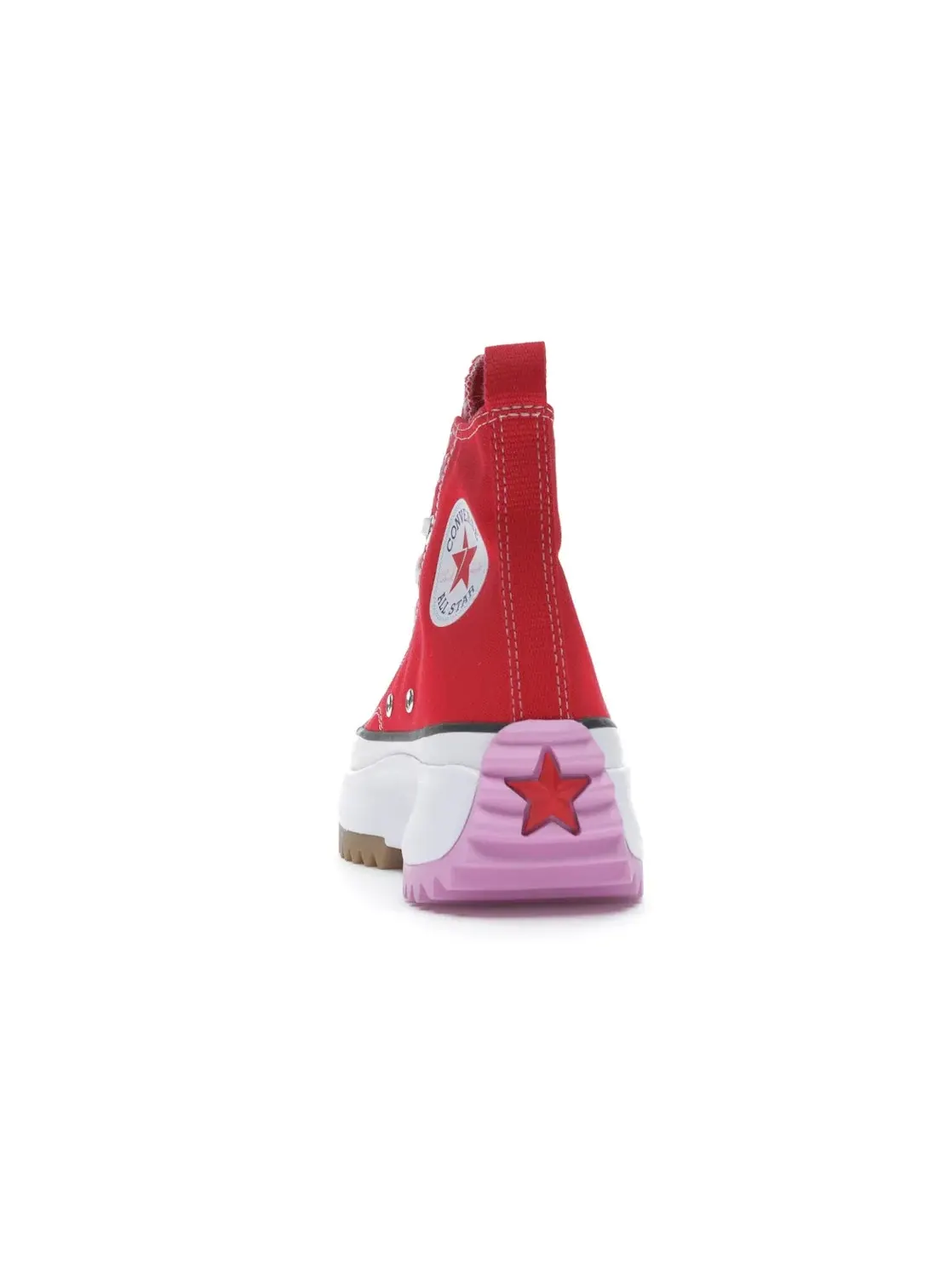 Мужские кроссовки Lifestyle с платформой Converse Run Star Hike Hi Converse — изображение 4 из 4, красный/розовый-белый