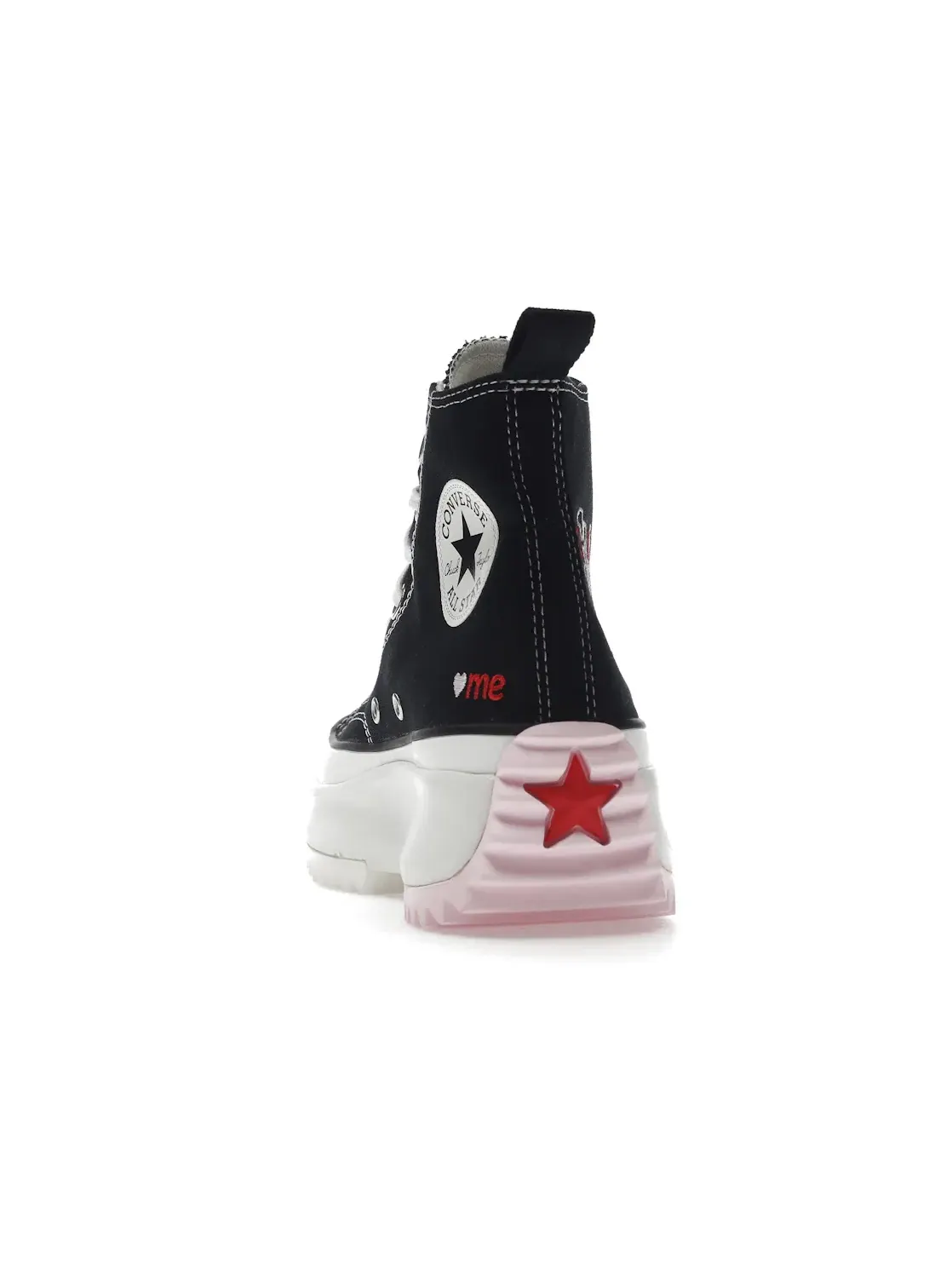 Унисекс кроссовки Lifestyle Converse Run Star Hike Hi — изображение 4 из 4, черный/розовый/красный