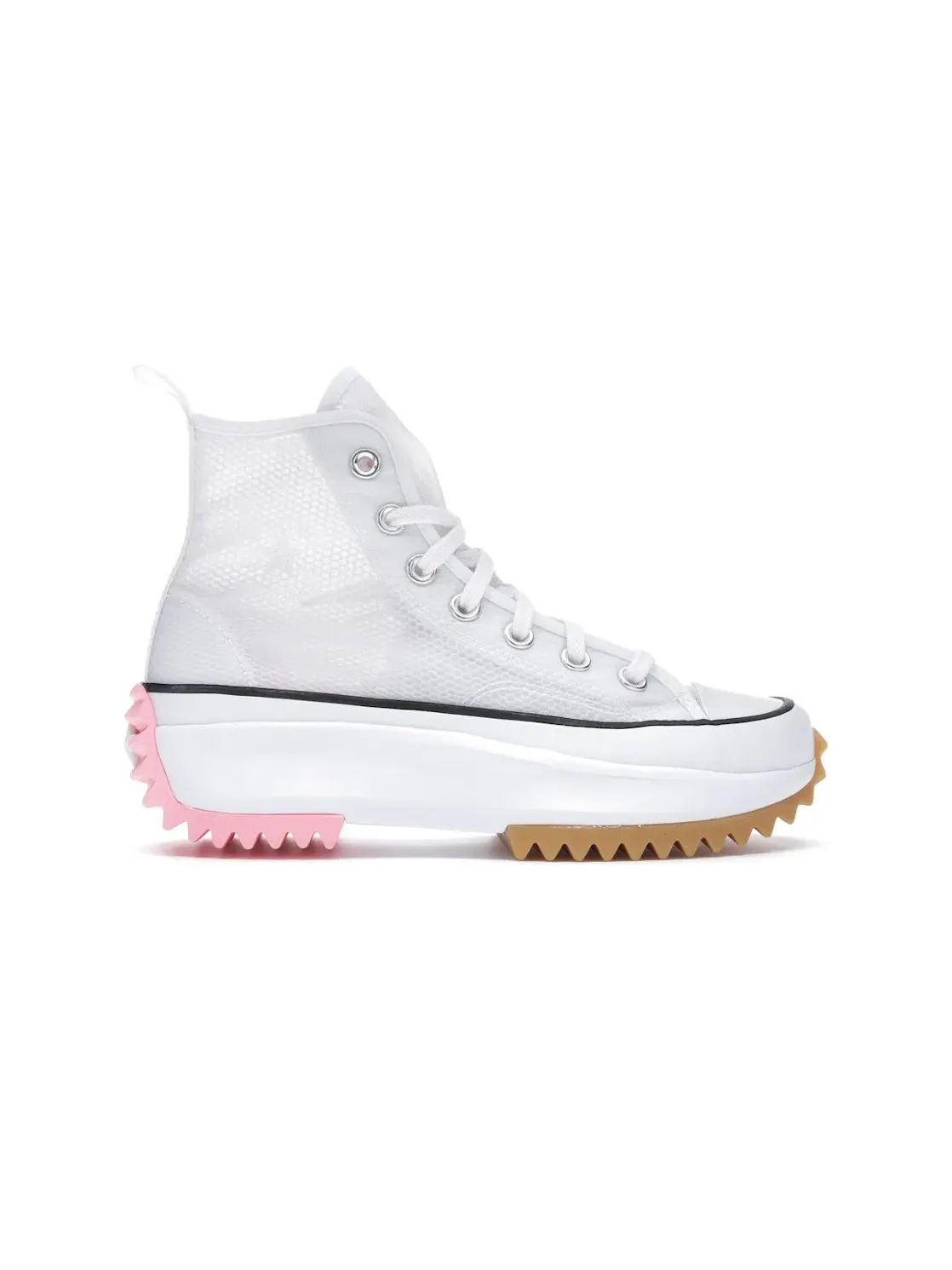 Мужские кроссовки с платформой Converse Run Star Hike Hi — изображение 1 из 4, белый/черный