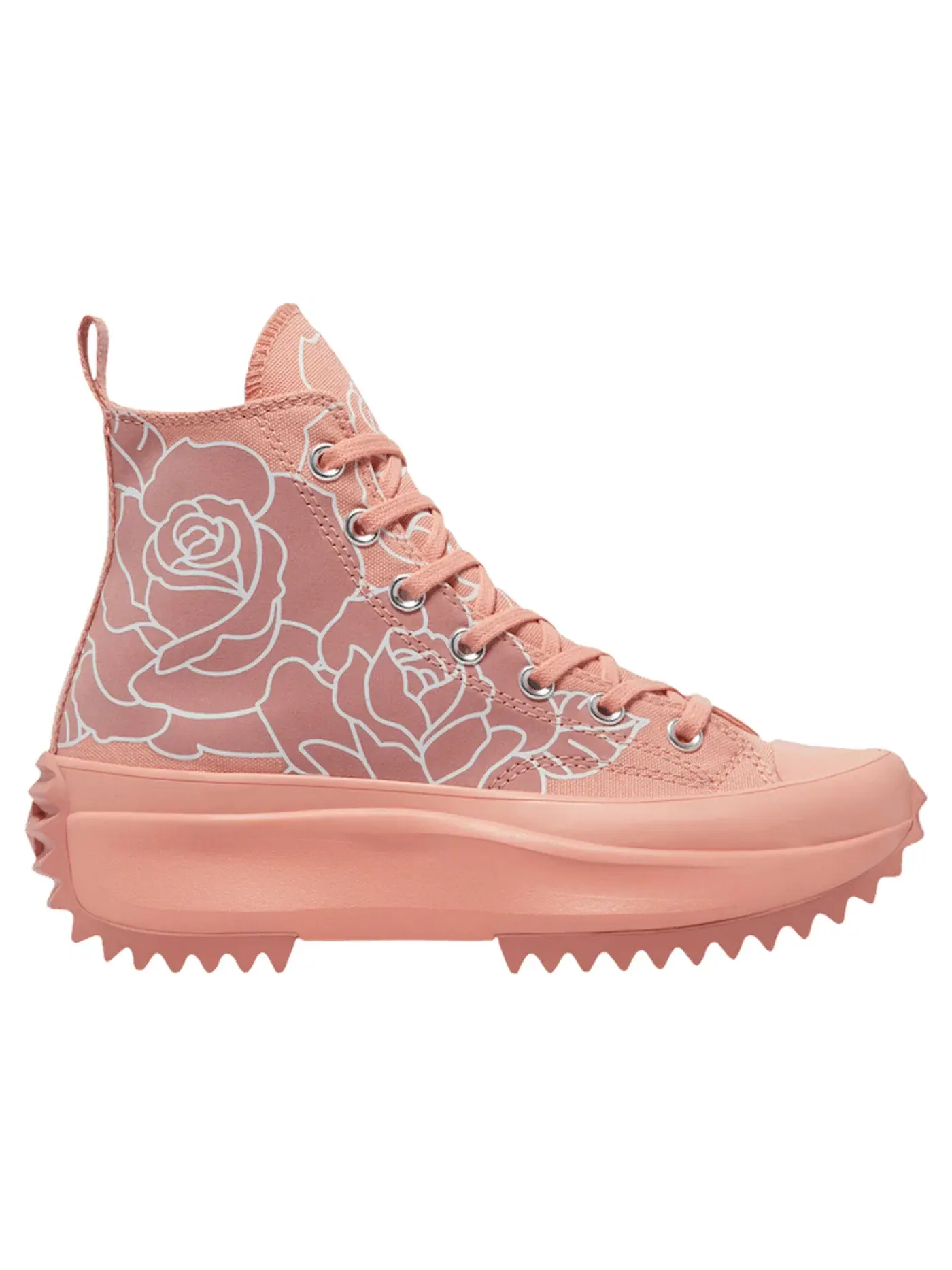 Женские кроссовки Lifestyle Converse Run Star Hike — изображение 1 из 1, розовый розовый белый