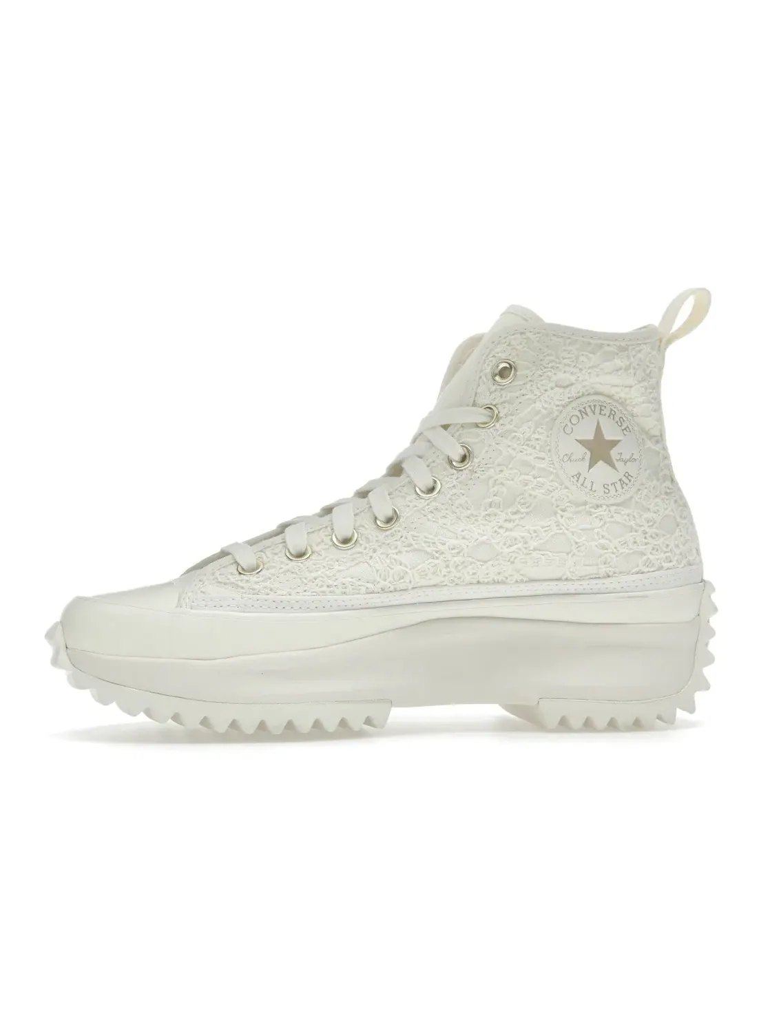 Мужские кроссовки на платформе Converse Run Star Hike Platform Hi — изображение 3 из 4, светлый золотистый