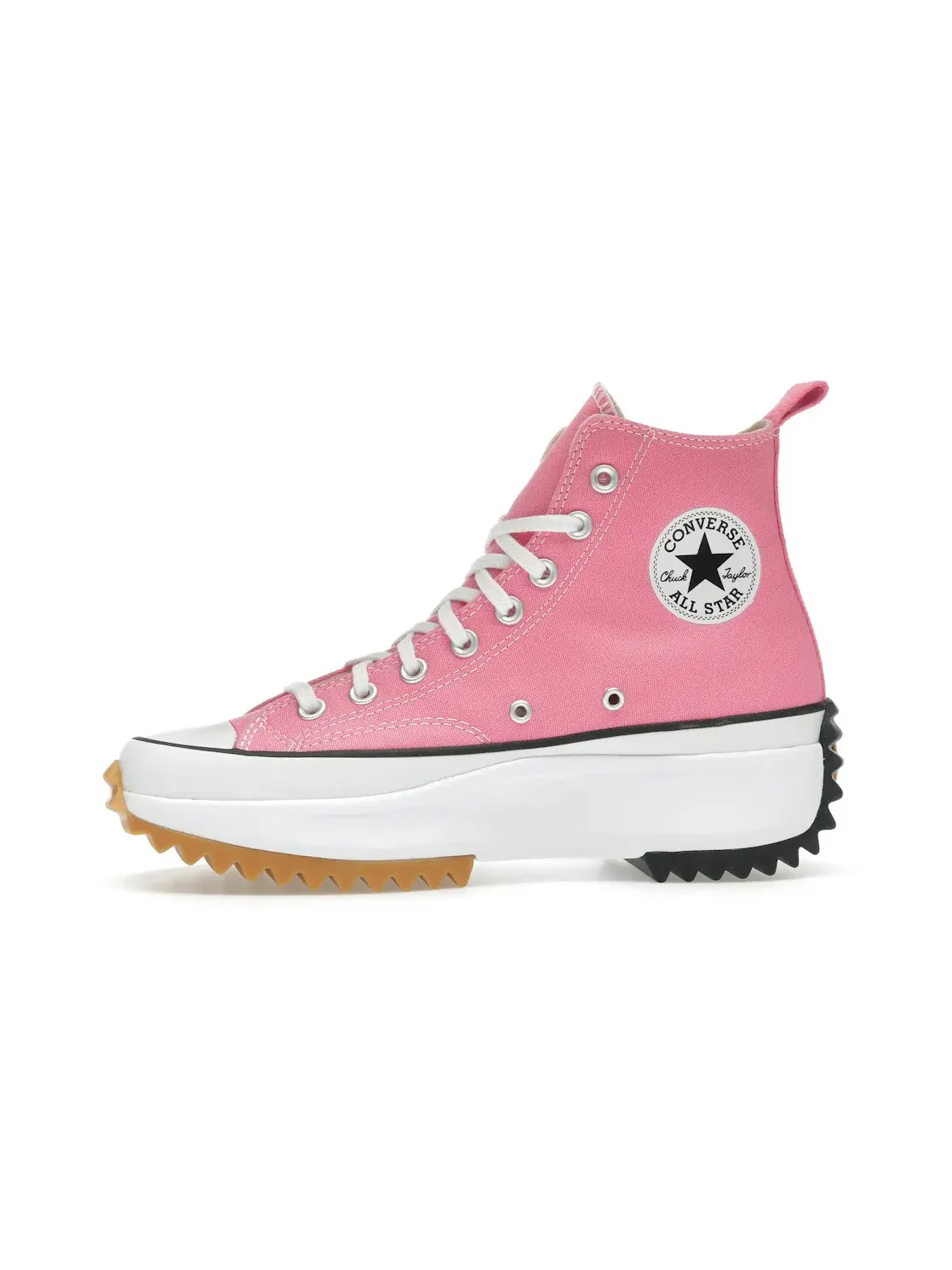 Мужские кроссовки на платформе Converse Run Star Hike Platform Hi — изображение 3 из 4, розовый/белый/черный