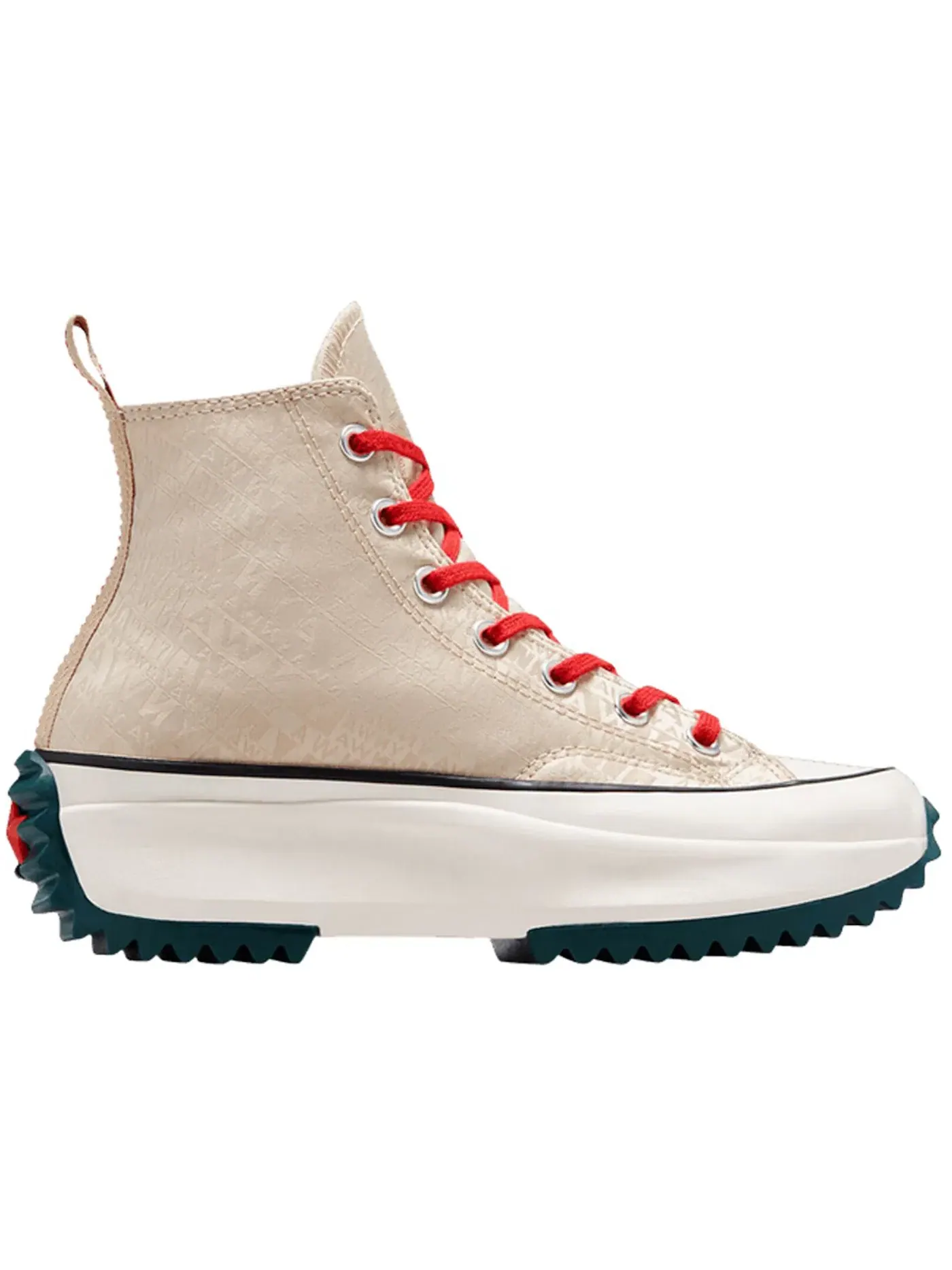 Мужские кроссовки Lifestyle Converse Run Star Hike Platform, Oat Milk/Egret/Rainforest — изображение 1 из 1