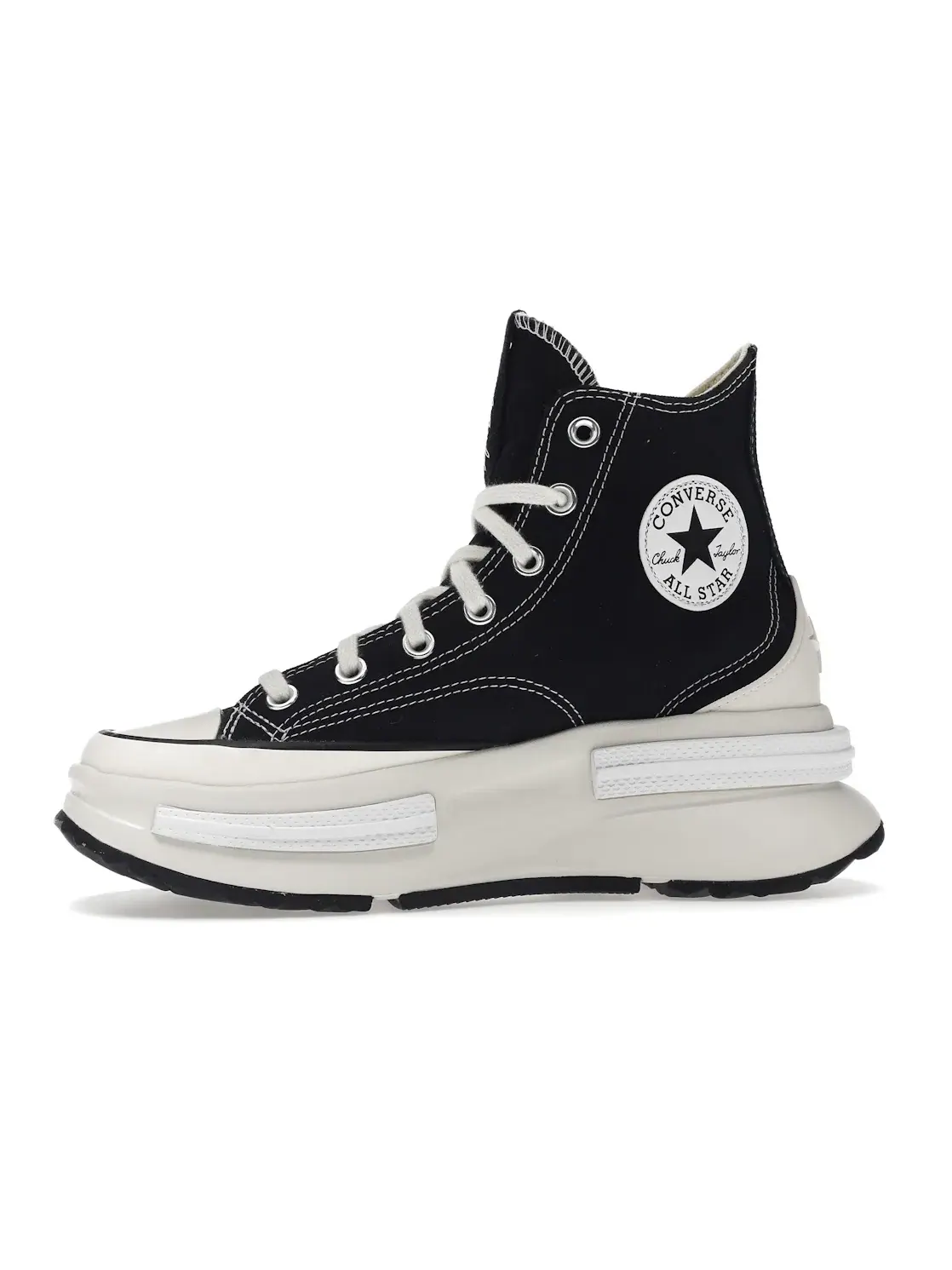 Мужские кроссовки с массивной подошвой Converse Run Star Legacy CX Hi — изображение 3 из 4, черный/черный