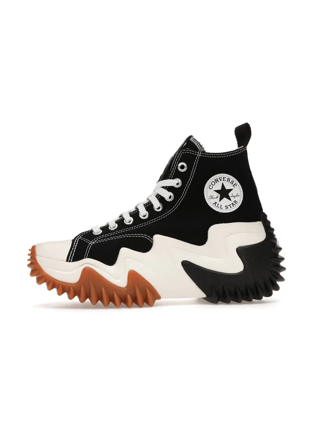 Мужские кроссовки Lifestyle с массивной подошвой Converse Run Star Motion — изображение 3 из 4, черный/белый