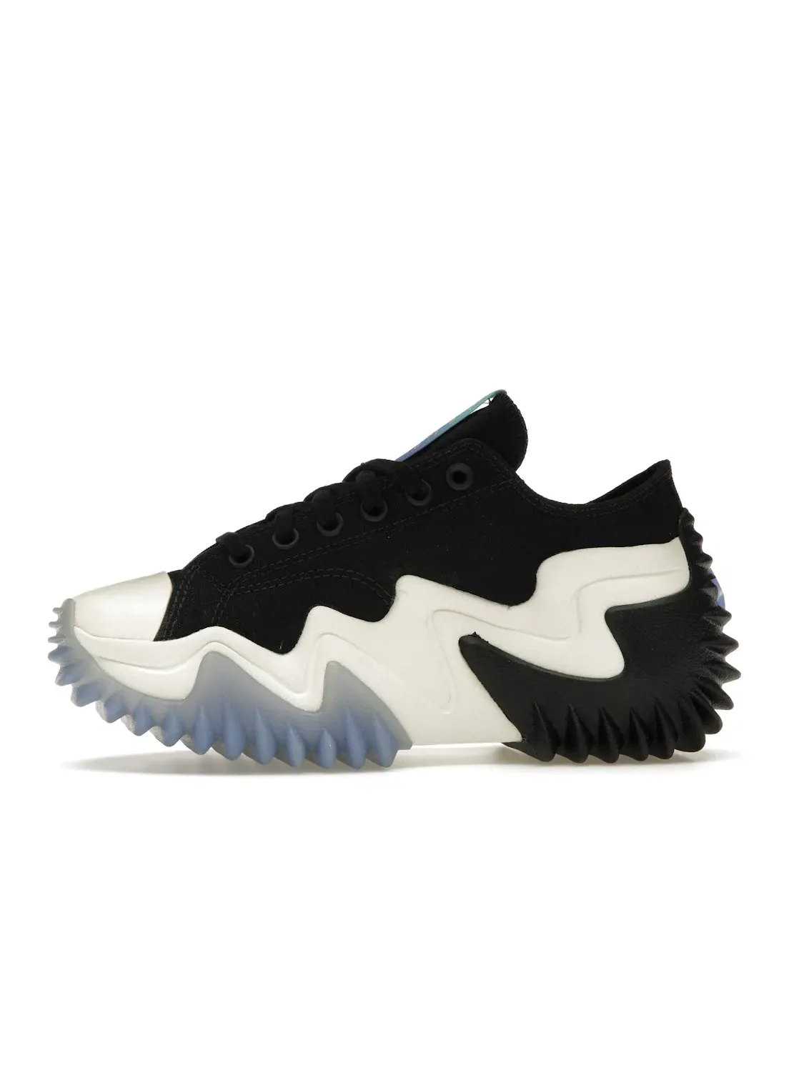 Мужские кроссовки Lifestyle Converse Run Star Motion Ox — изображение 3 из 4, черный/слоновая кость