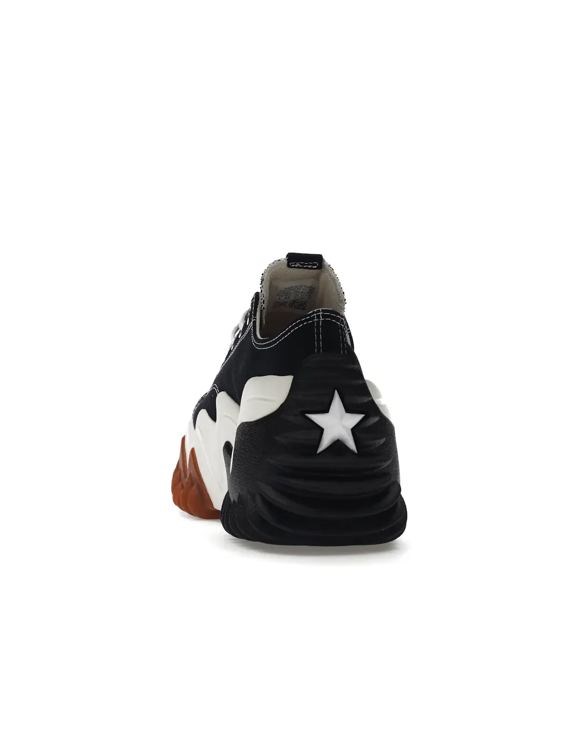 Унисекс кроссовки на платформе Converse Run Star Motion Ox — изображение 4 из 4, черный/белый