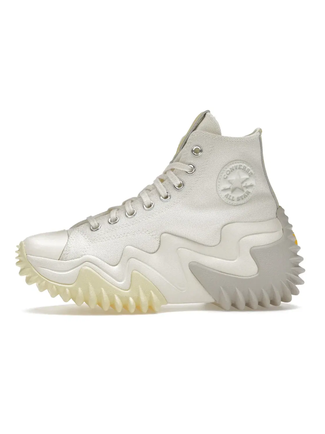 Унисекс кроссовки Lifestyle Converse Run Star Motion Platform, Egret Soft Sunshine Amarillo — изображение 3 из 4