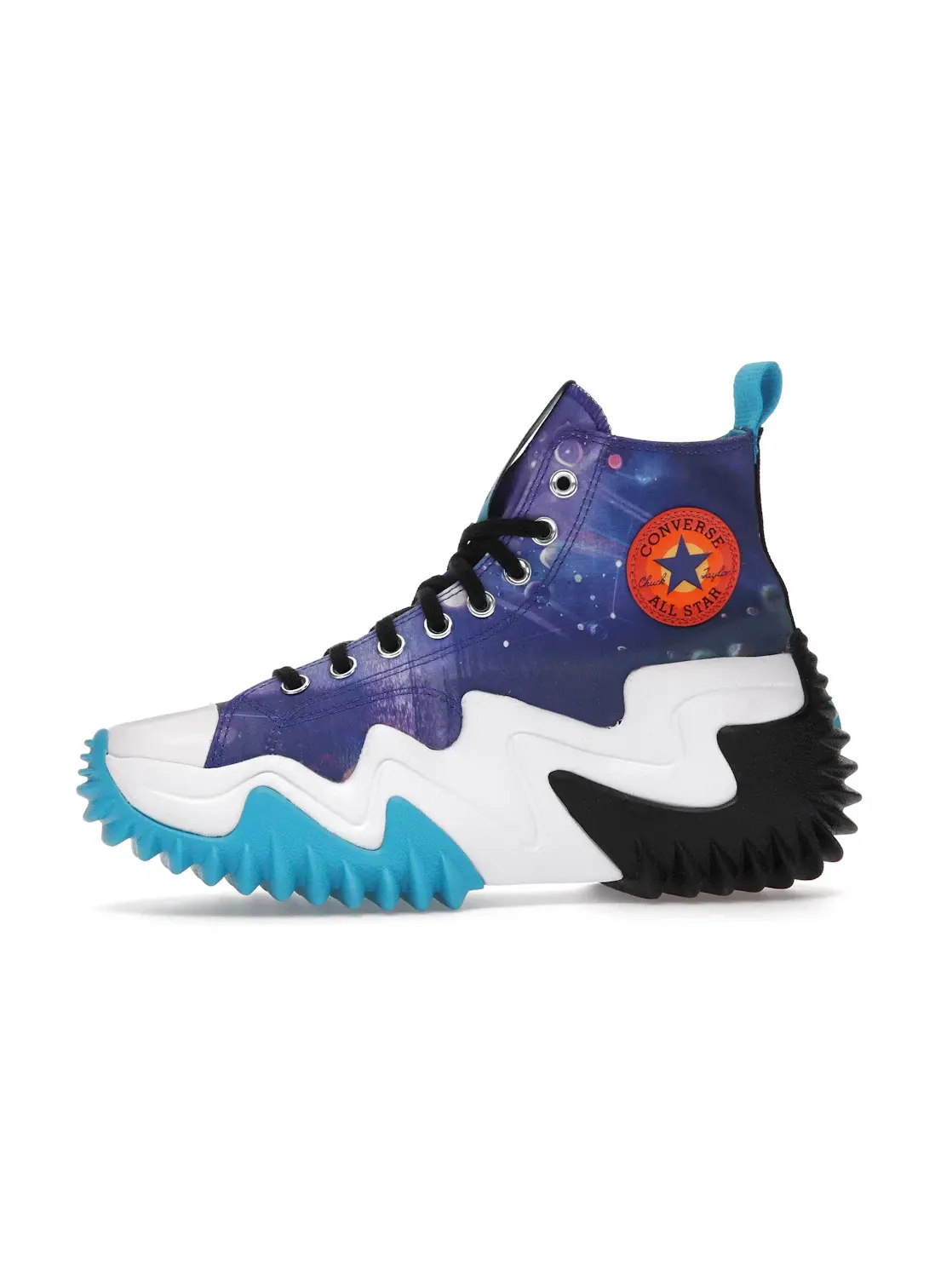 Мужские кроссовки с платформой Converse Run Star Motion — изображение 3 из 4, белый/черный
