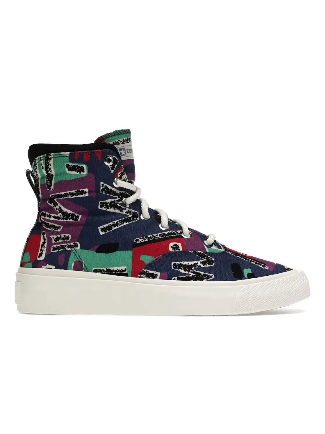 Мужские кроссовки с принтом Converse Skid Grip Hi Fear Of God Converse — изображение 1 из 4, зеленый