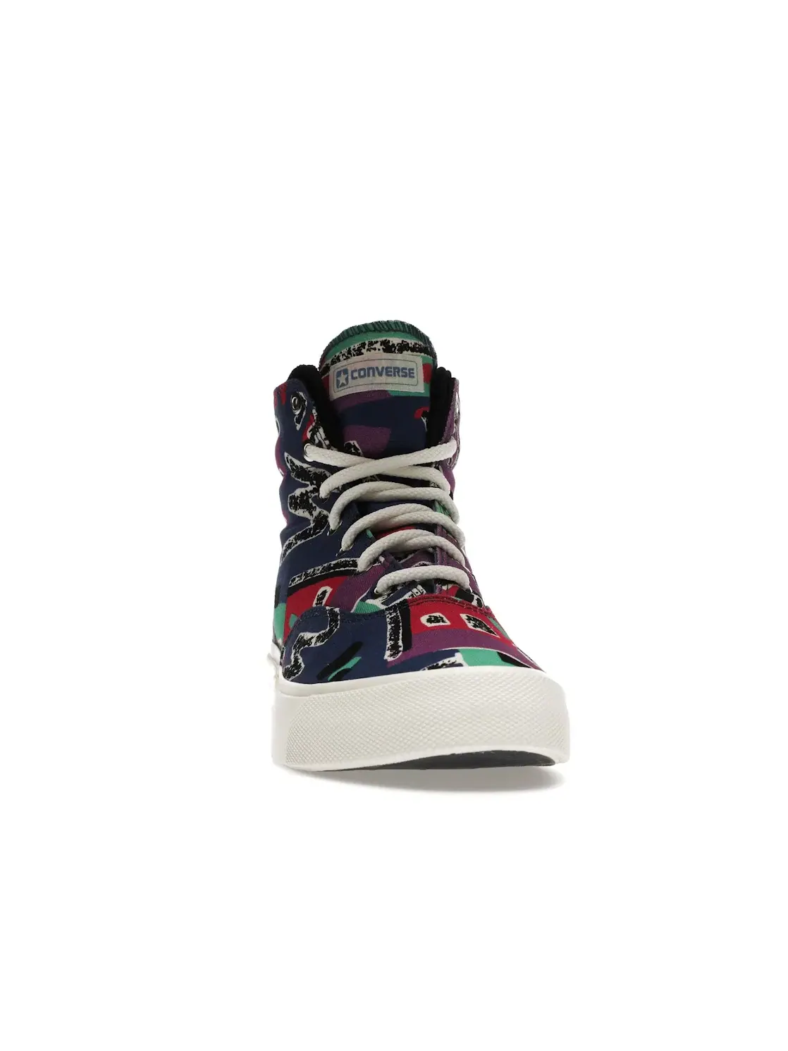 Мужские кроссовки с принтом Converse Skid Grip Hi Fear Of God Converse — изображение 2 из 4, зеленый