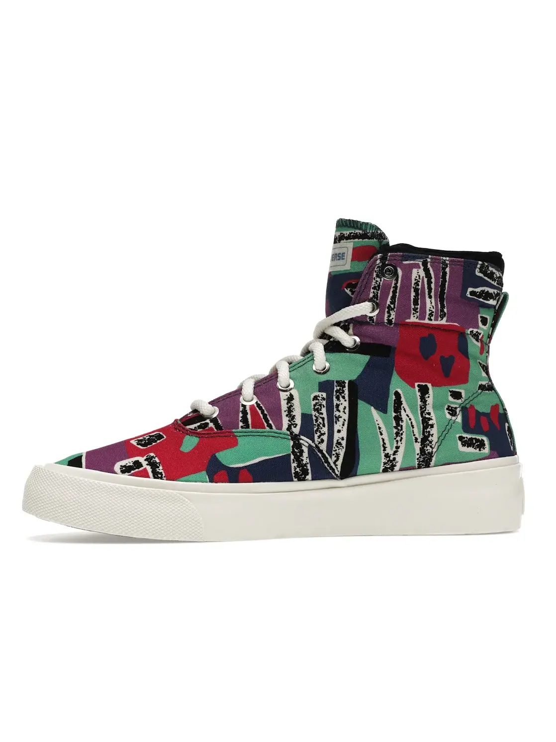 Мужские кроссовки с принтом Converse Skid Grip Hi Fear Of God Converse — изображение 3 из 4, зеленый