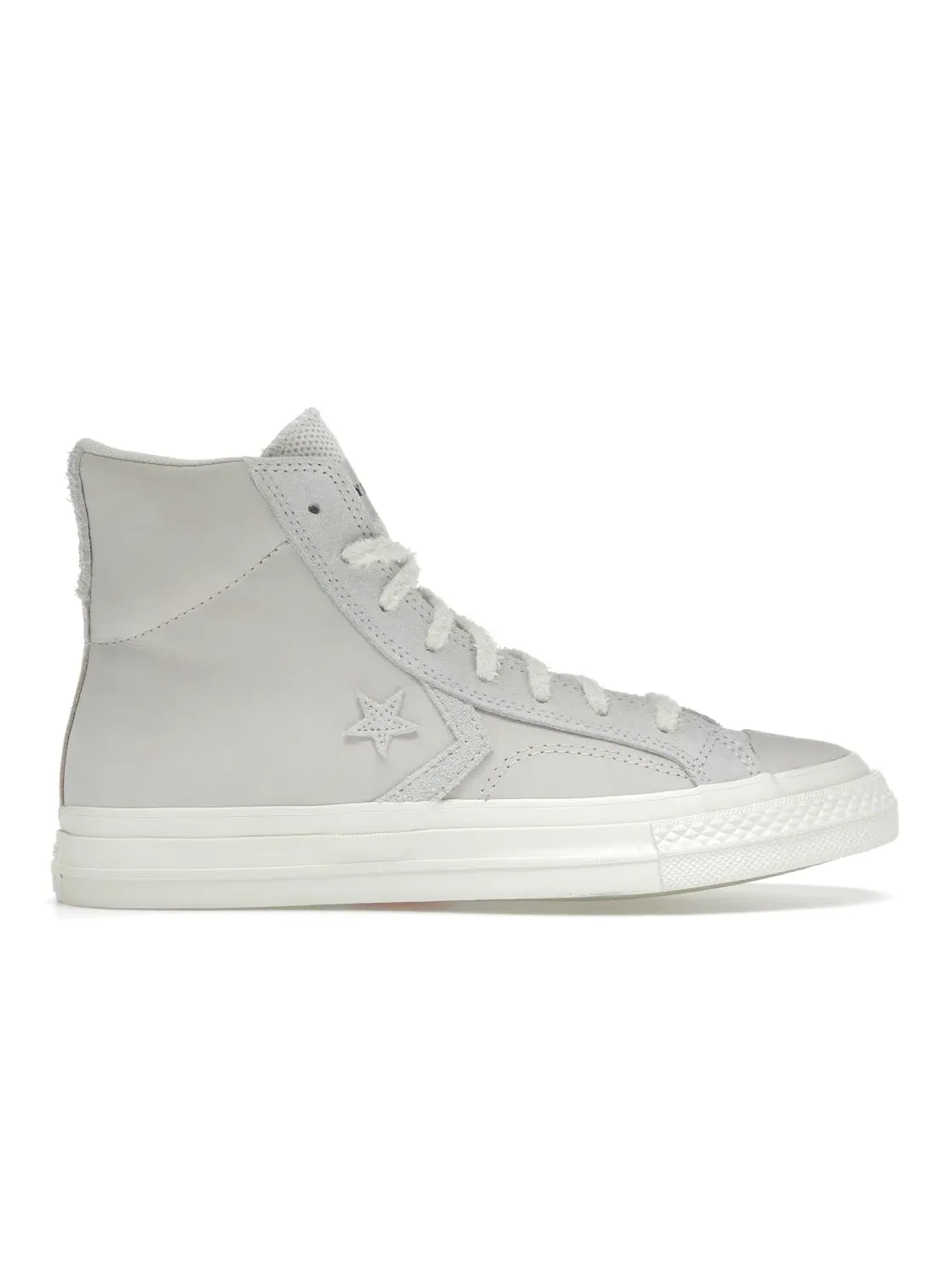 Мужские кроссовки повседневные Converse Star Player 76 Hi — изображение 1 из 4, белый песочный//черный