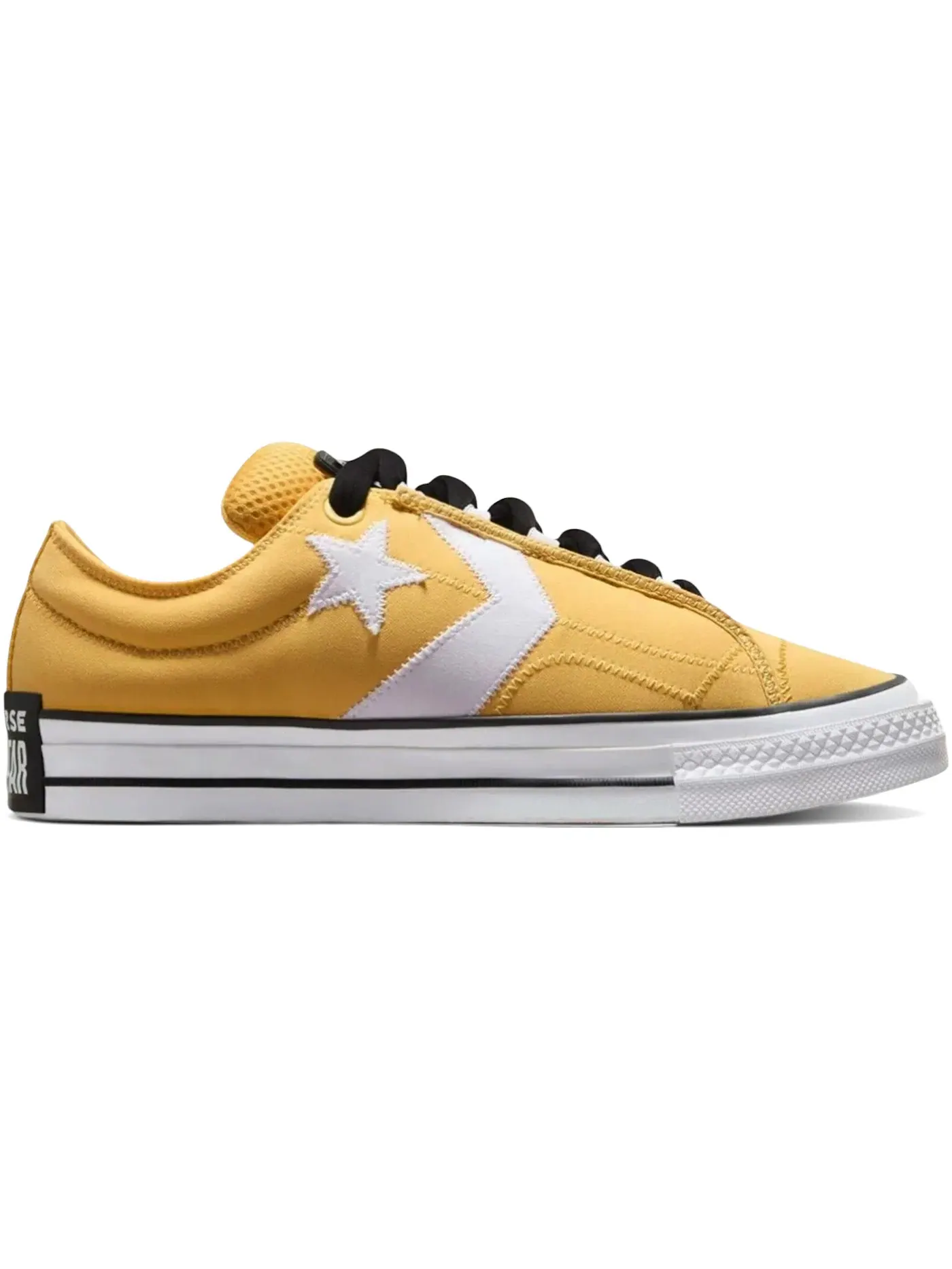 Мужские кроссовки с принтом Converse Star Player 76 Puff Ox Converse — изображение 1 из 1, белый черный