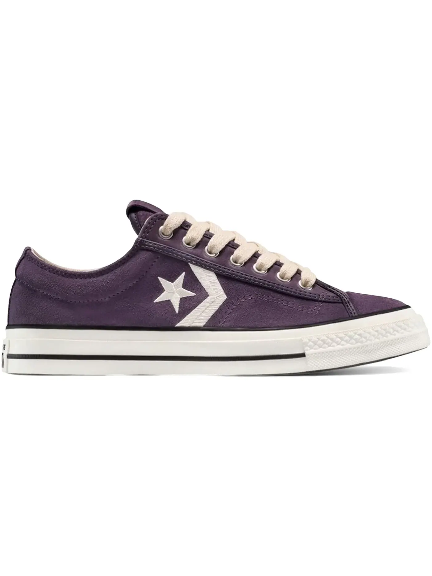 Мужские кроссовки на низком ходу Converse Star Player 76 Suede Low, Raisin Light Dune — изображение 1 из 1