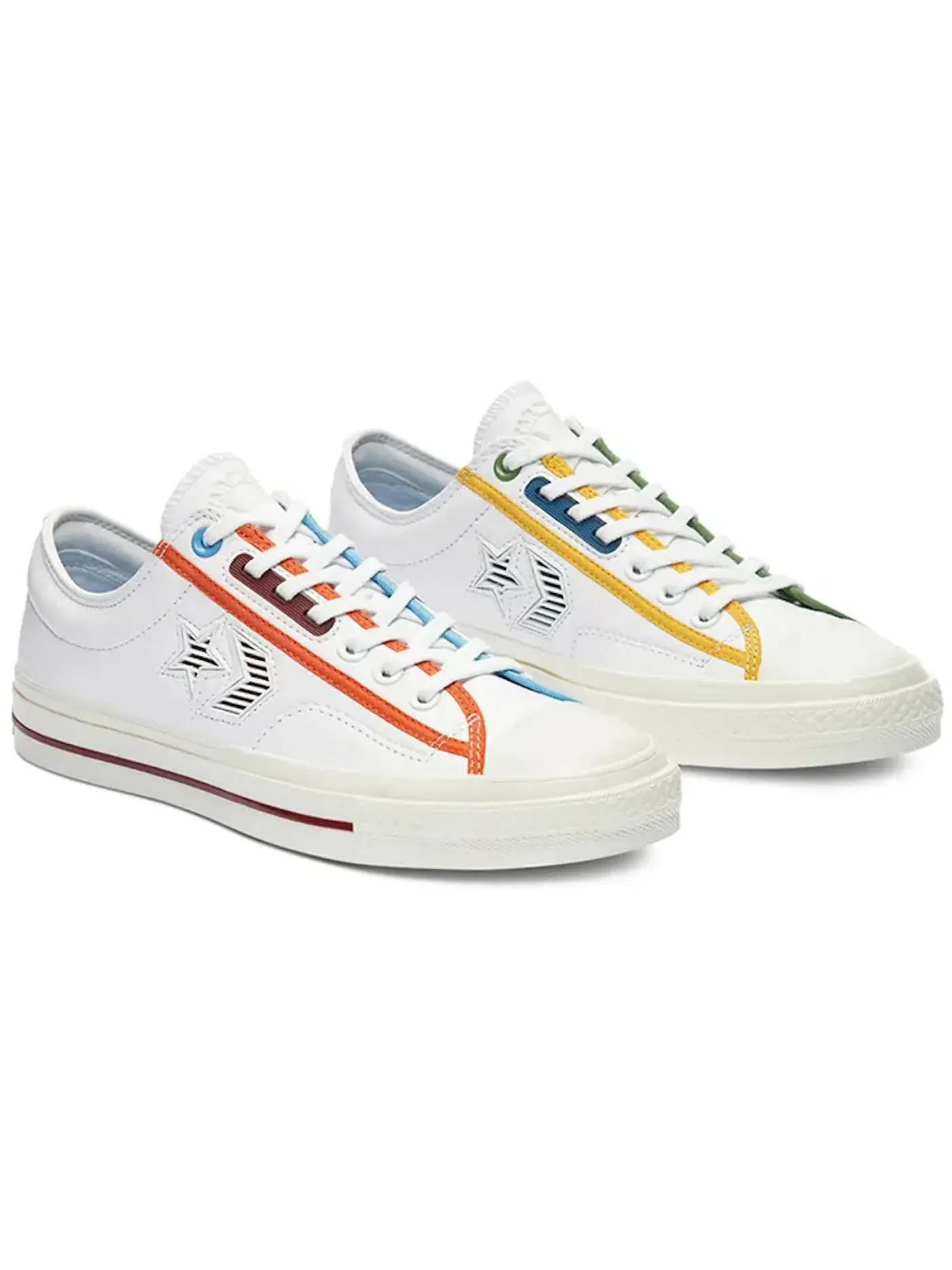 Мужские кроссовки Lifestyle Converse Star Player Ox — изображение 2 из 2, белый/белый