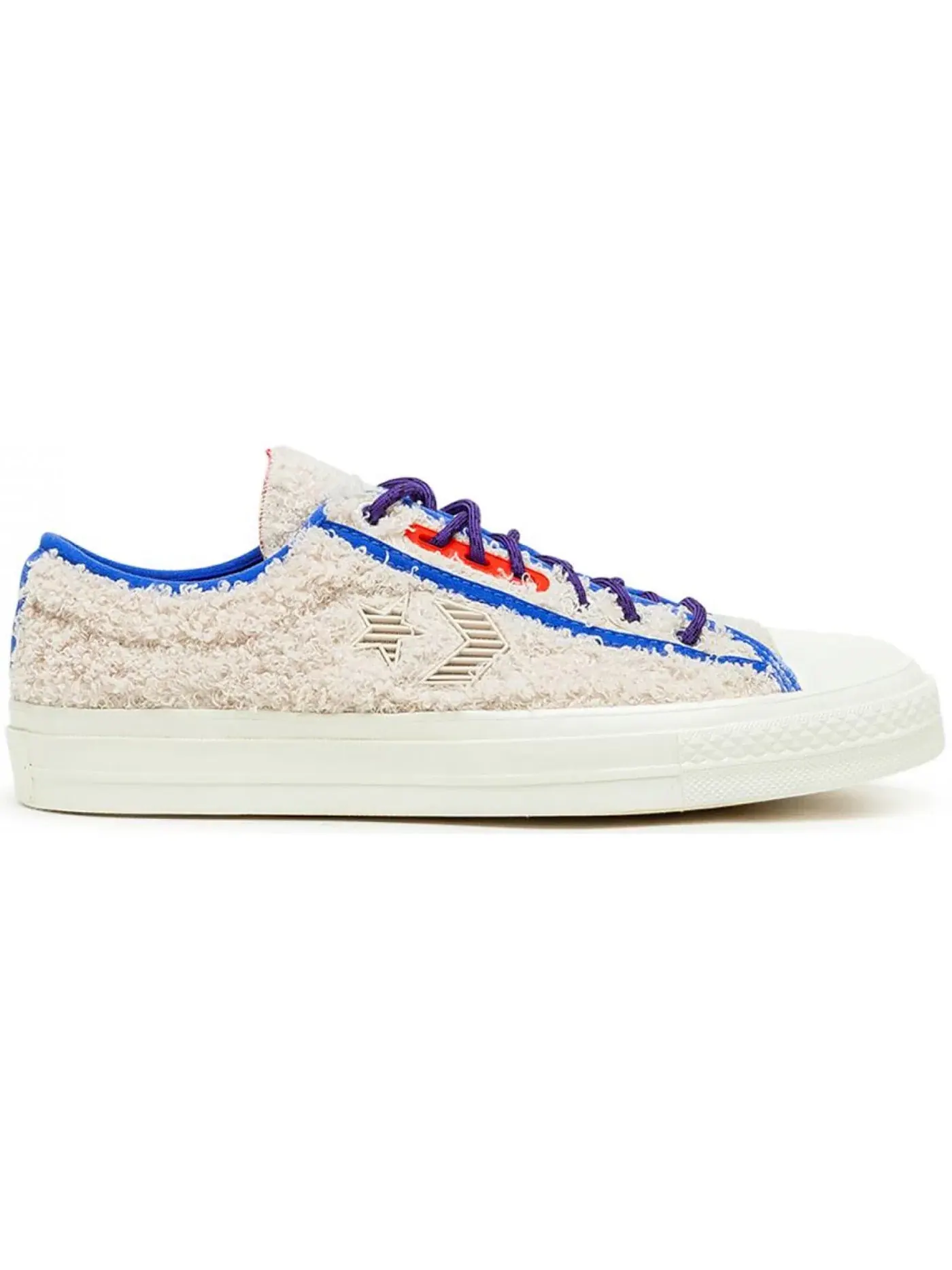 Мужские кеды с утепленной подкладкой Converse Star Player Ox — изображение 1 из 1, белый/-красный