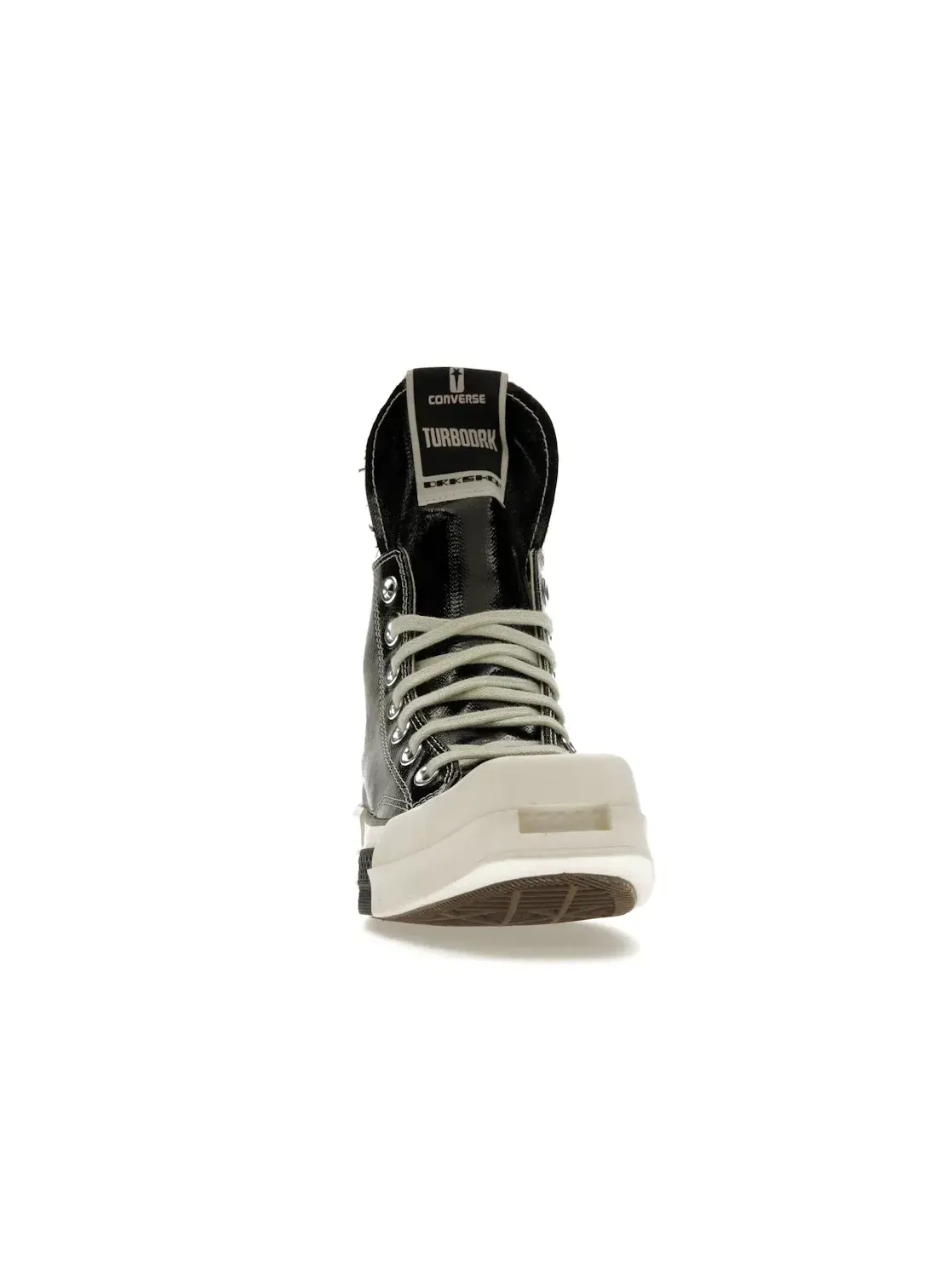 Мужские кроссовки с лакированным верхом Converse TURBODRK Chuck Taylor All Star 70 Hi Rick Owens DRKSHDW — изображение 3 из 5