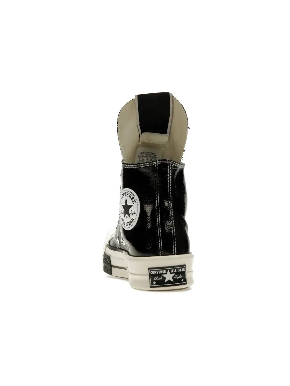Мужские кроссовки с лакированным верхом Converse TURBODRK Chuck Taylor All Star 70 Hi Rick Owens DRKSHDW — изображение 5 из 5