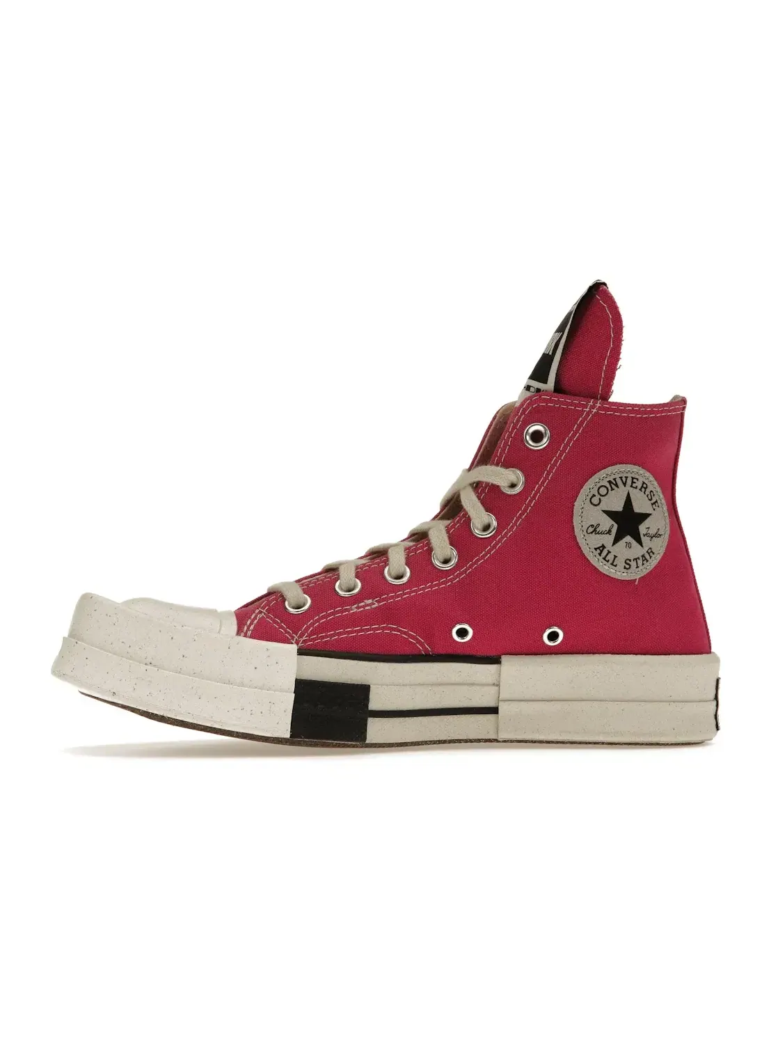 Мужские кеды без шнуровки Converse TURBODRK Laceless Chuck Taylor All Star 70 Hi Rick Owens DRKSHDW Converse