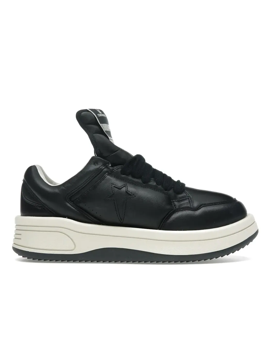 Мужские кроссовки Lifestyle Converse TURBOWPN Low Rick Owens DRKSHDW — изображение 1 из 4, черный/кремовый/черный