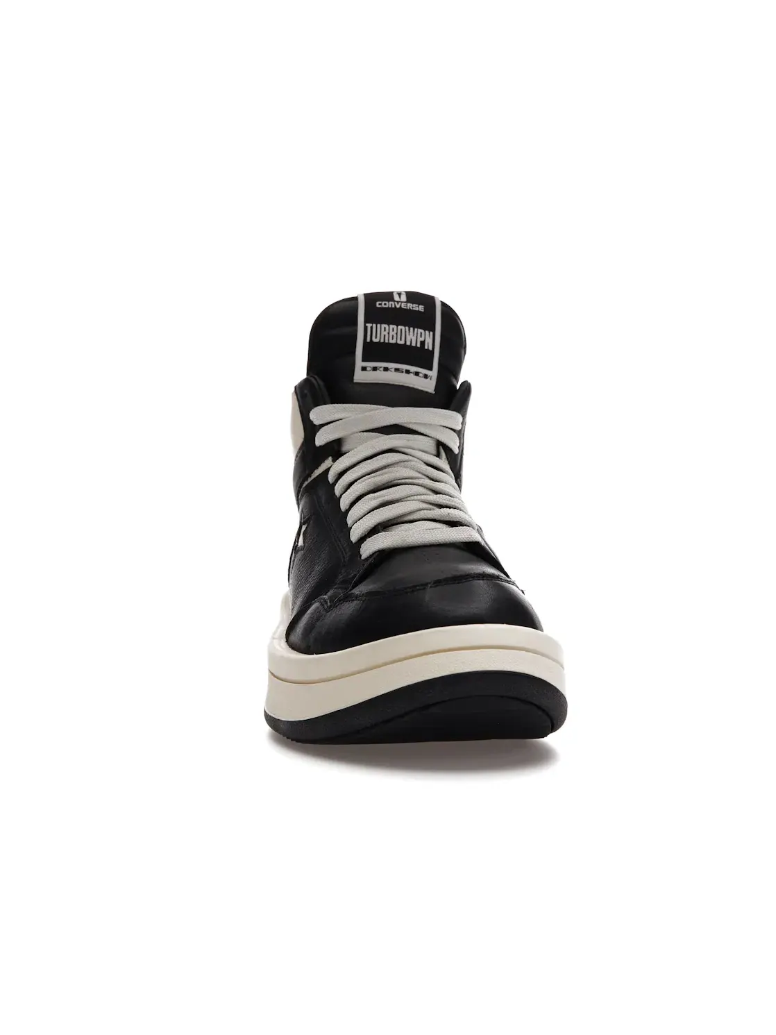 Мужские кроссовки с высоким верхом Converse TURBOWPN Mid Converse — изображение 2 из 4, черный/кремовый
