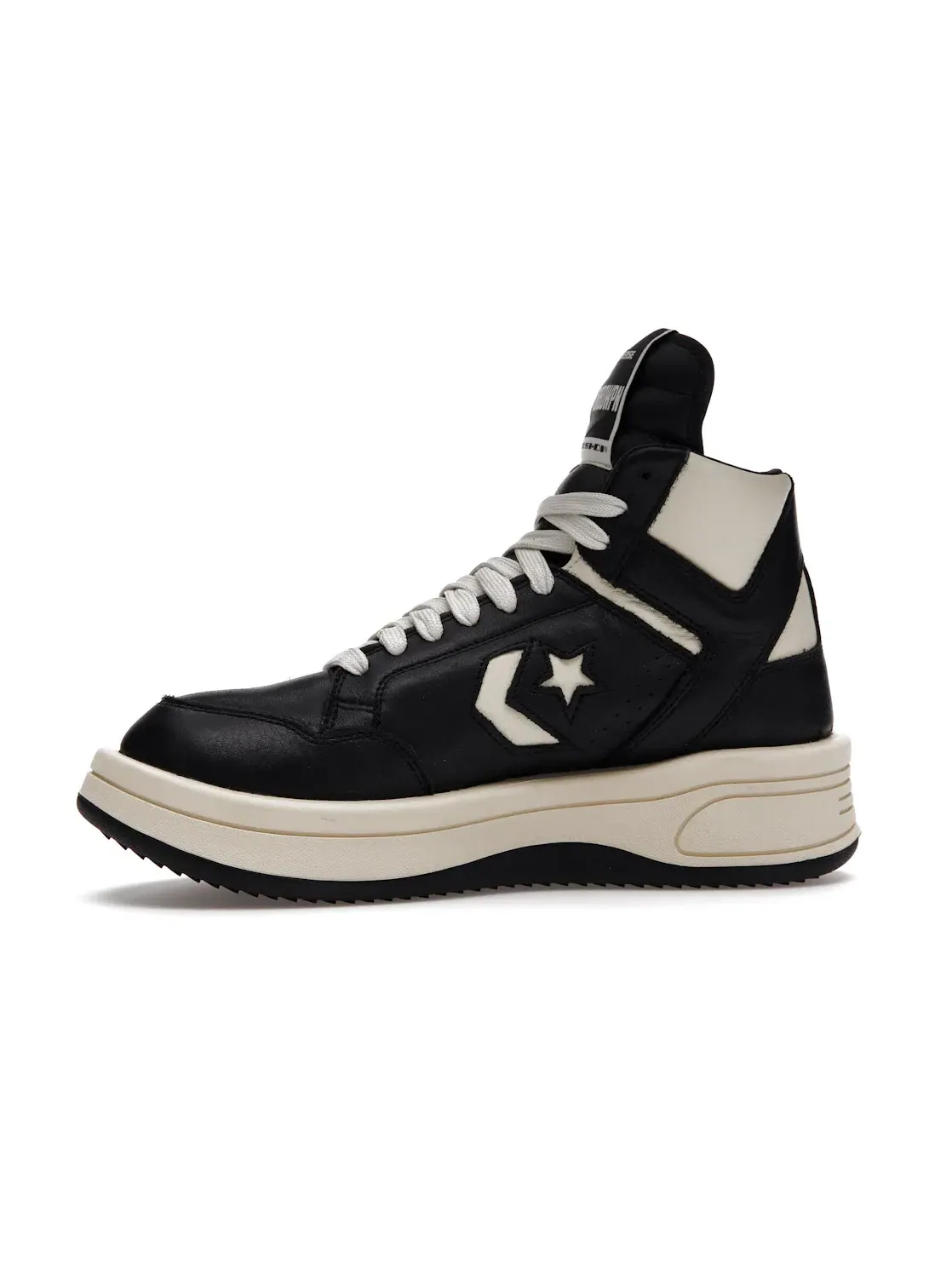 Мужские кроссовки с высоким верхом Converse TURBOWPN Mid Converse — изображение 3 из 4, черный/кремовый