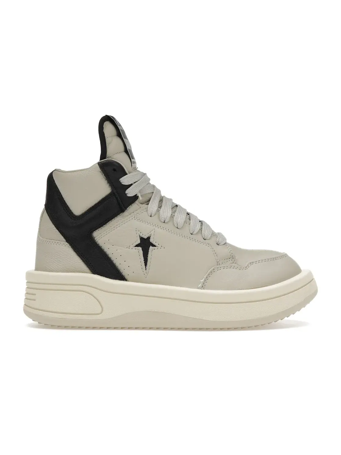 Мужские кроссовки-кеды с контрастными деталями Converse TURBOWPN Mid — изображение 1 из 4, черный/кремовый