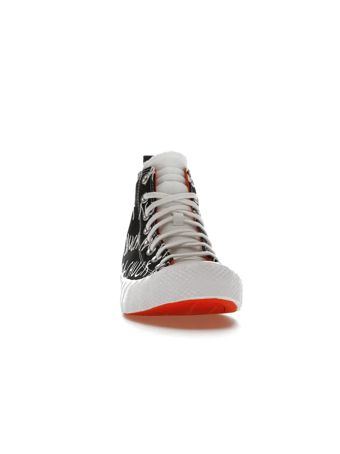 Детские кроссовки высокие с принтом Converse UNT1TL3D Hi Converse — изображение 3 из 5, черный/белый