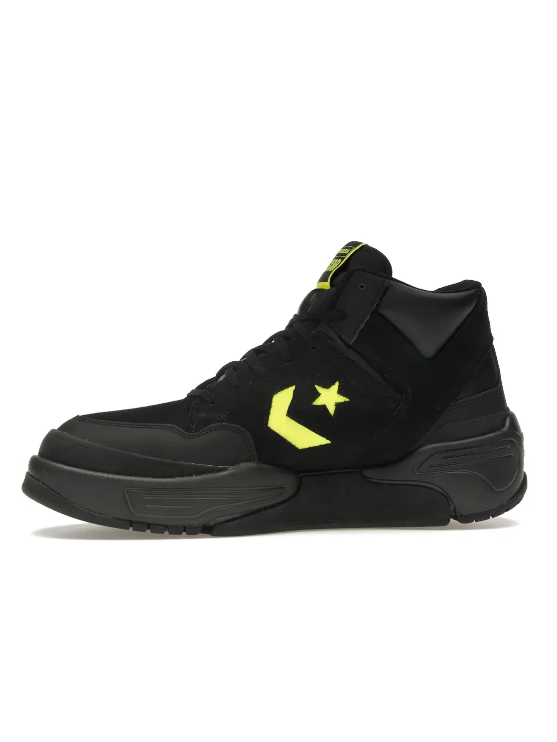 Мужские кроссовки Lifestyle Converse Weapon CX Mid Monster Clash — изображение 3 из 4, черный/черный/желтый
