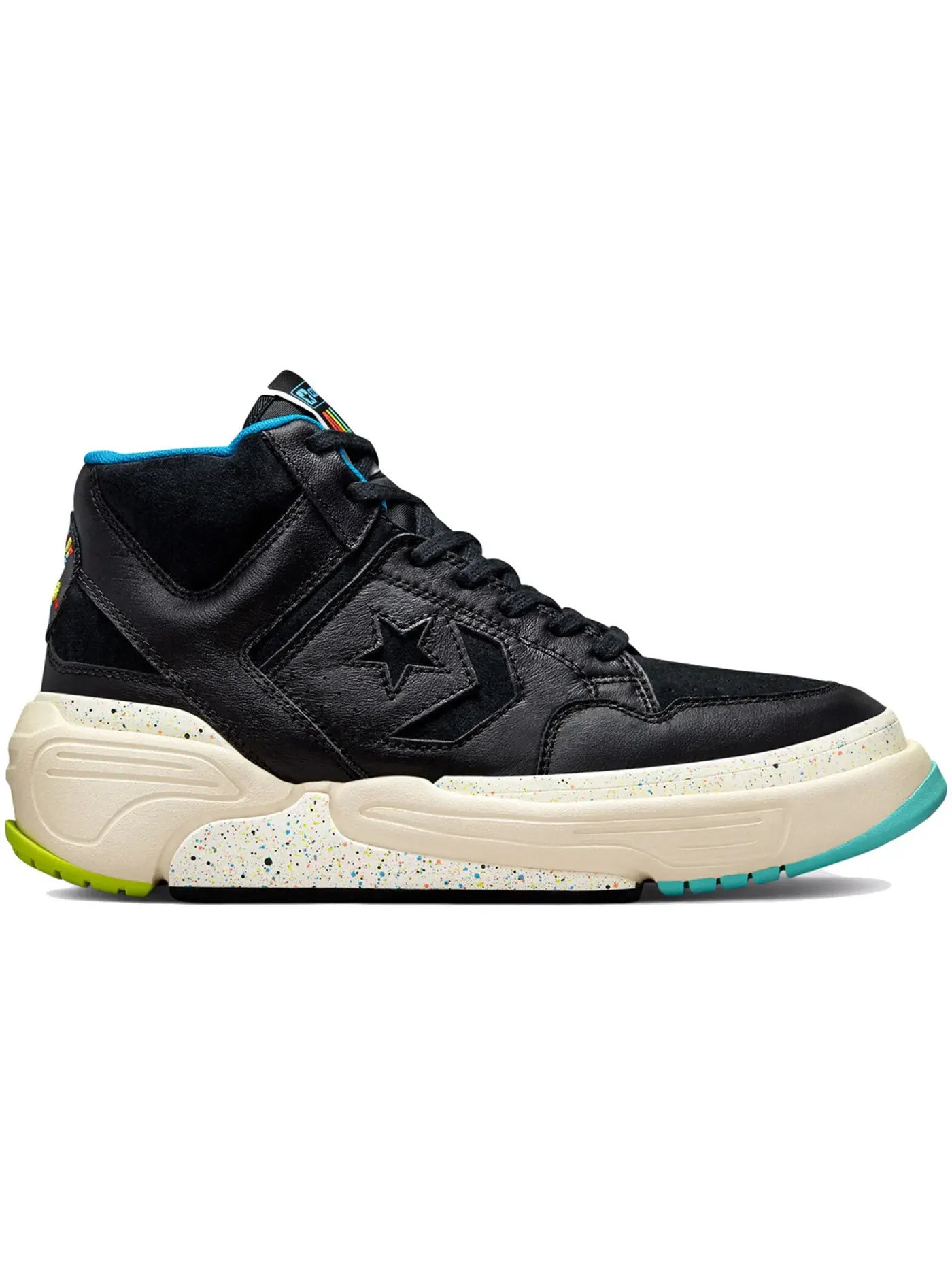 Мужские кроссовки Lifestyle Converse Weapon CX Mid — изображение 1 из 1, черный/кремовый