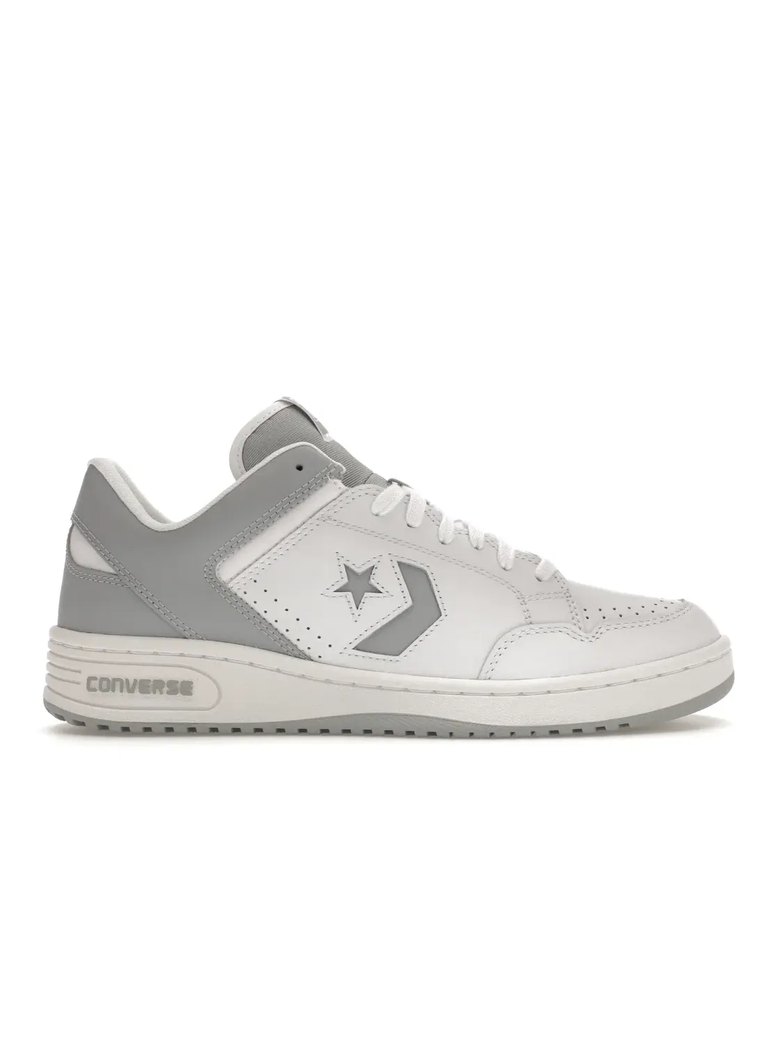 Мужские кроссовки Lifestyle Converse Weapon Leather Ox — изображение 1 из 4, белый/серый/белый