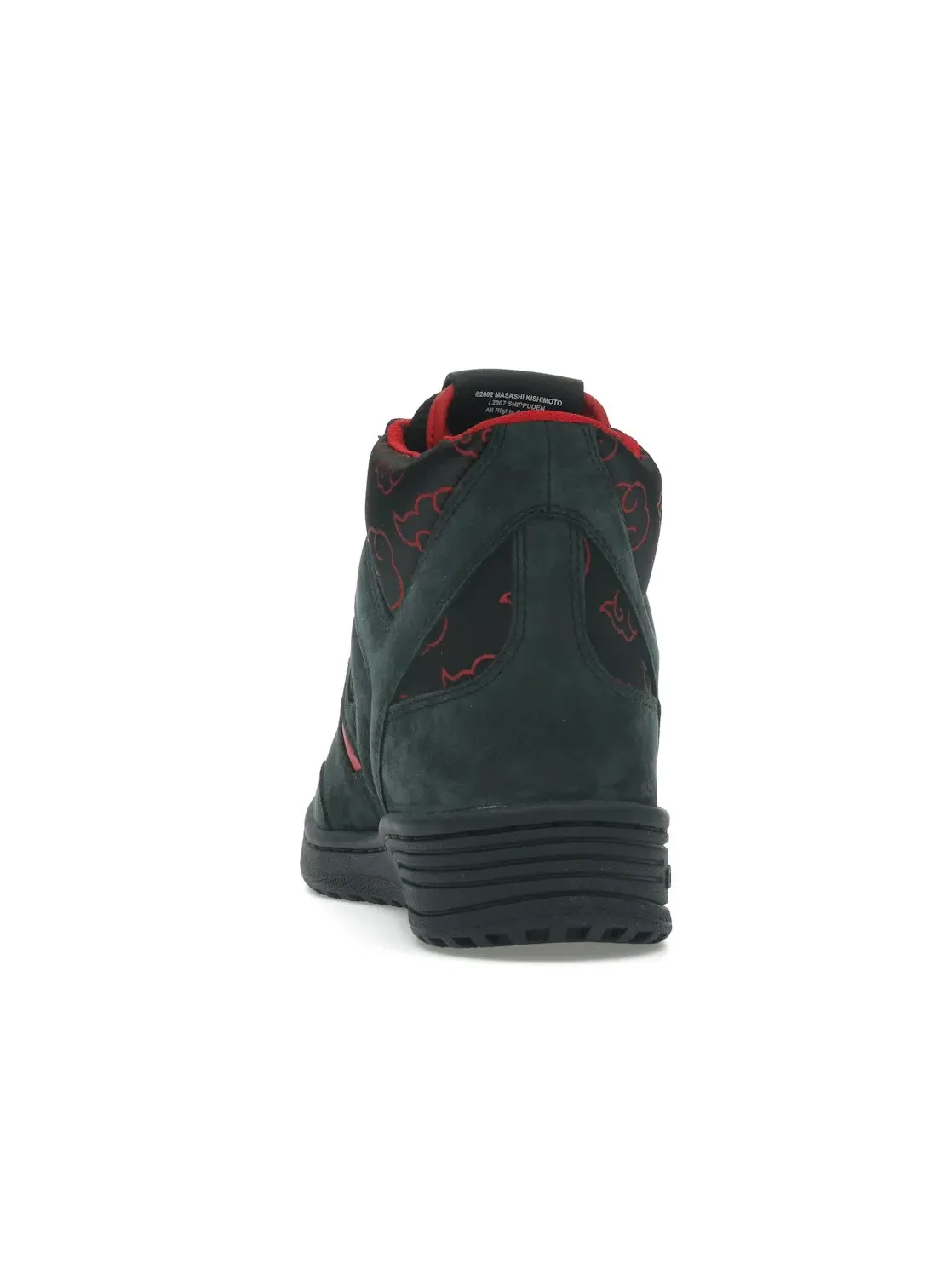 Мужские кроссовки с принтом Converse Weapon Mid Naruto Itachi Converse — изображение 4 из 4, черный/красный