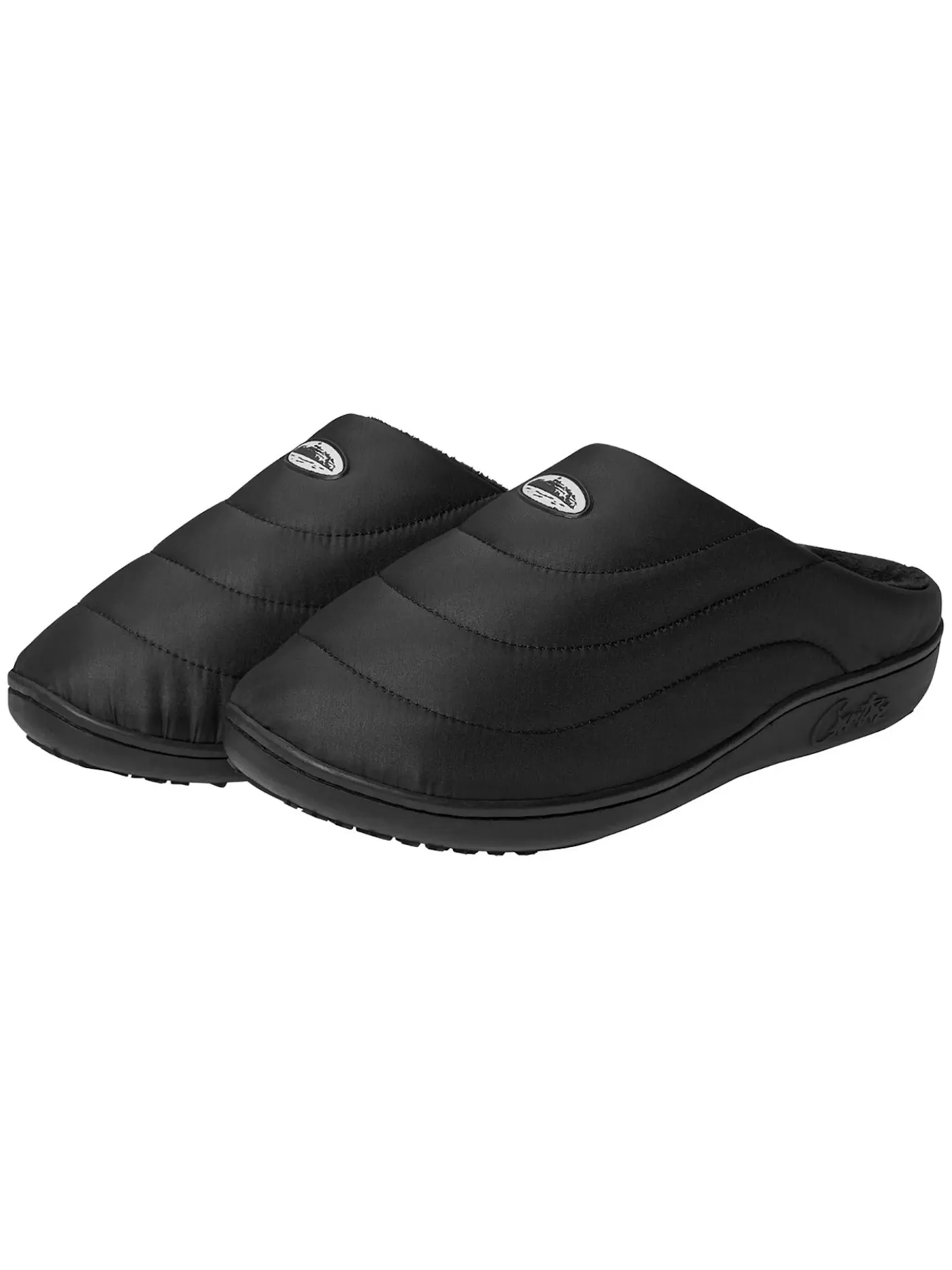 Мужские тапочки Crep Corteiz — изображение 1 из 2, черный