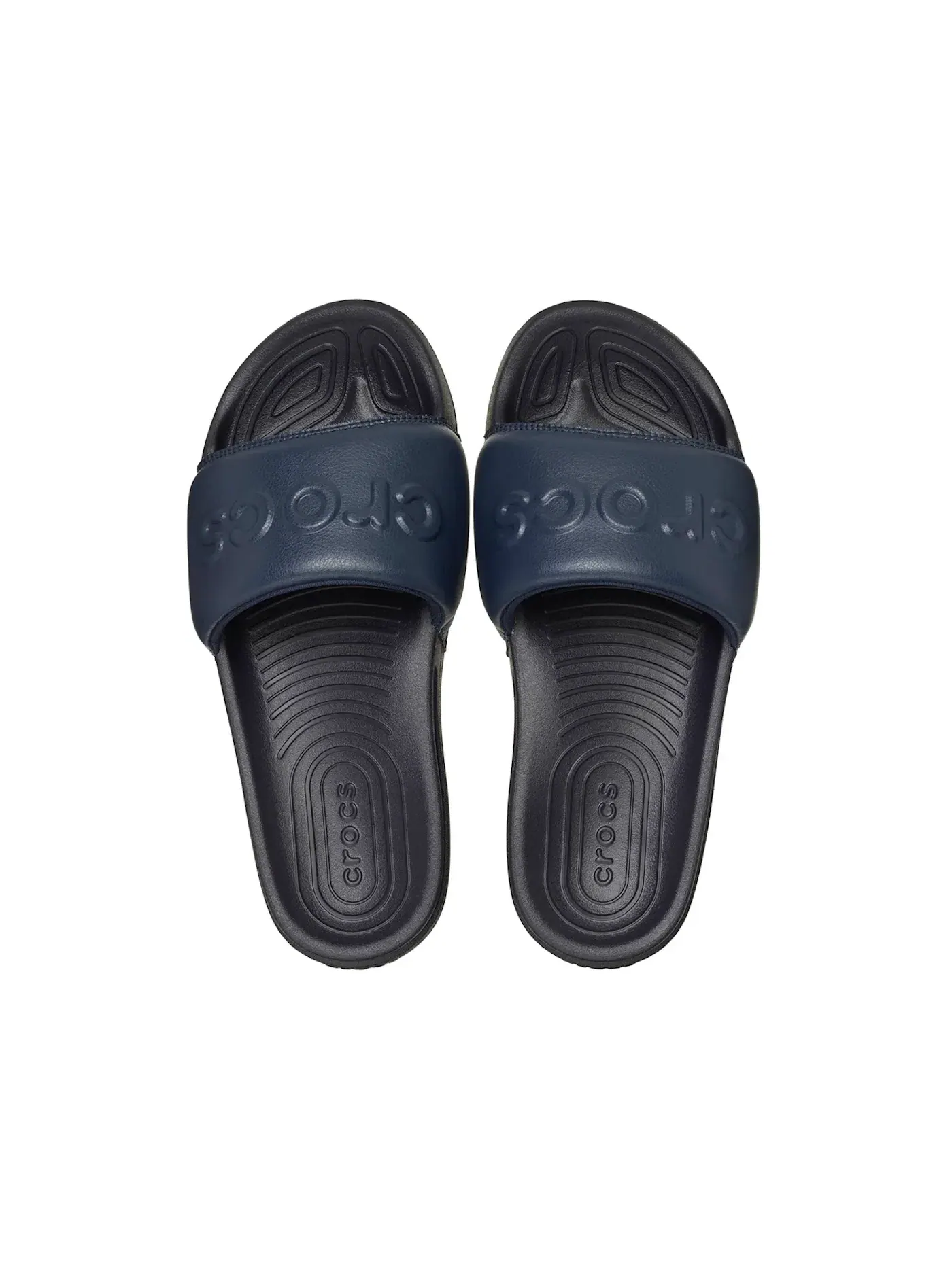 Мужские сандалии-слайды All Day Slide Crocs — изображение 2 из 2, темно-синий