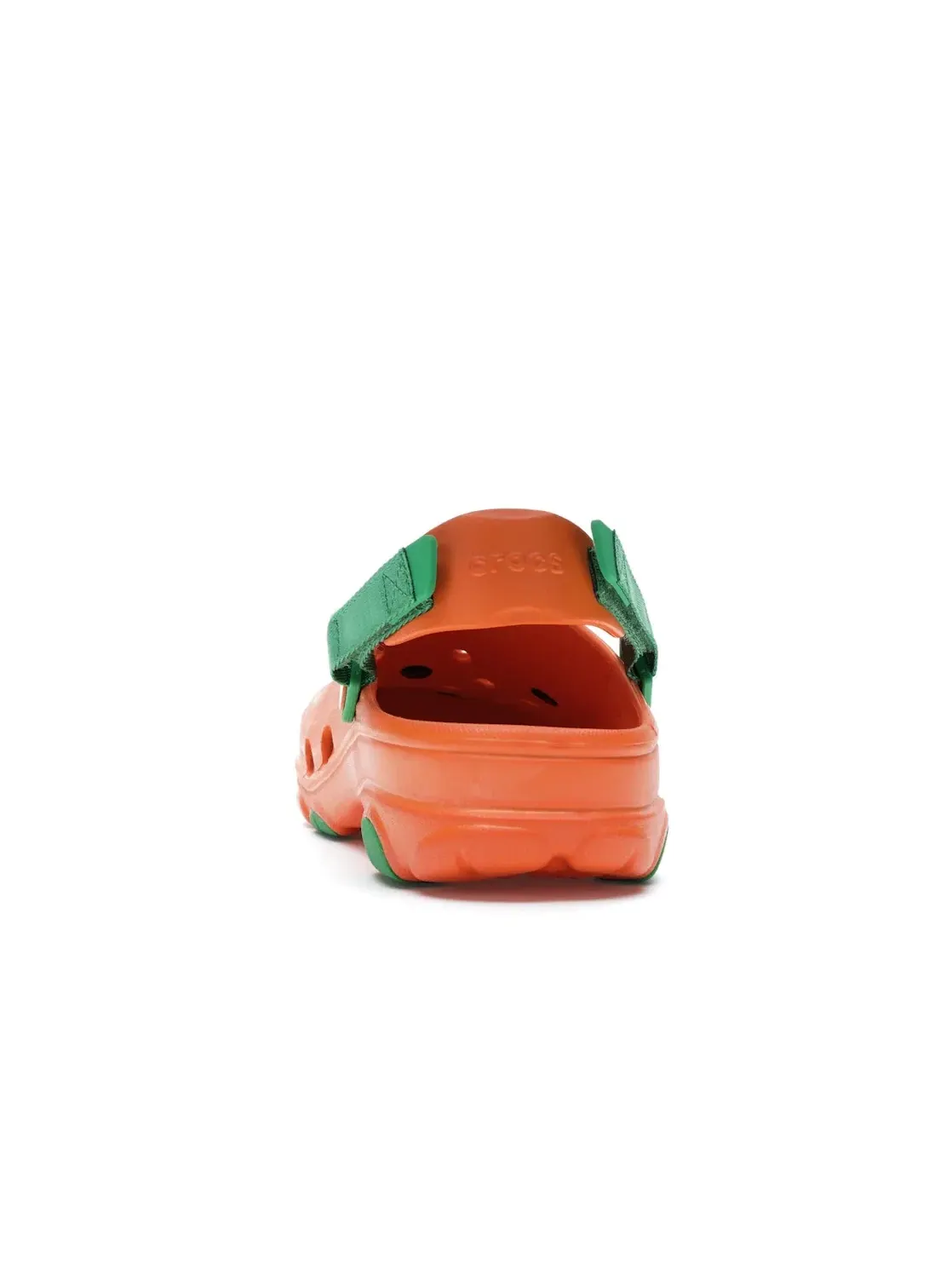 Мужские сабо с принтом Crocs Classic All-Terrain Clog — изображение 4 из 4, оранжевый/зеленый