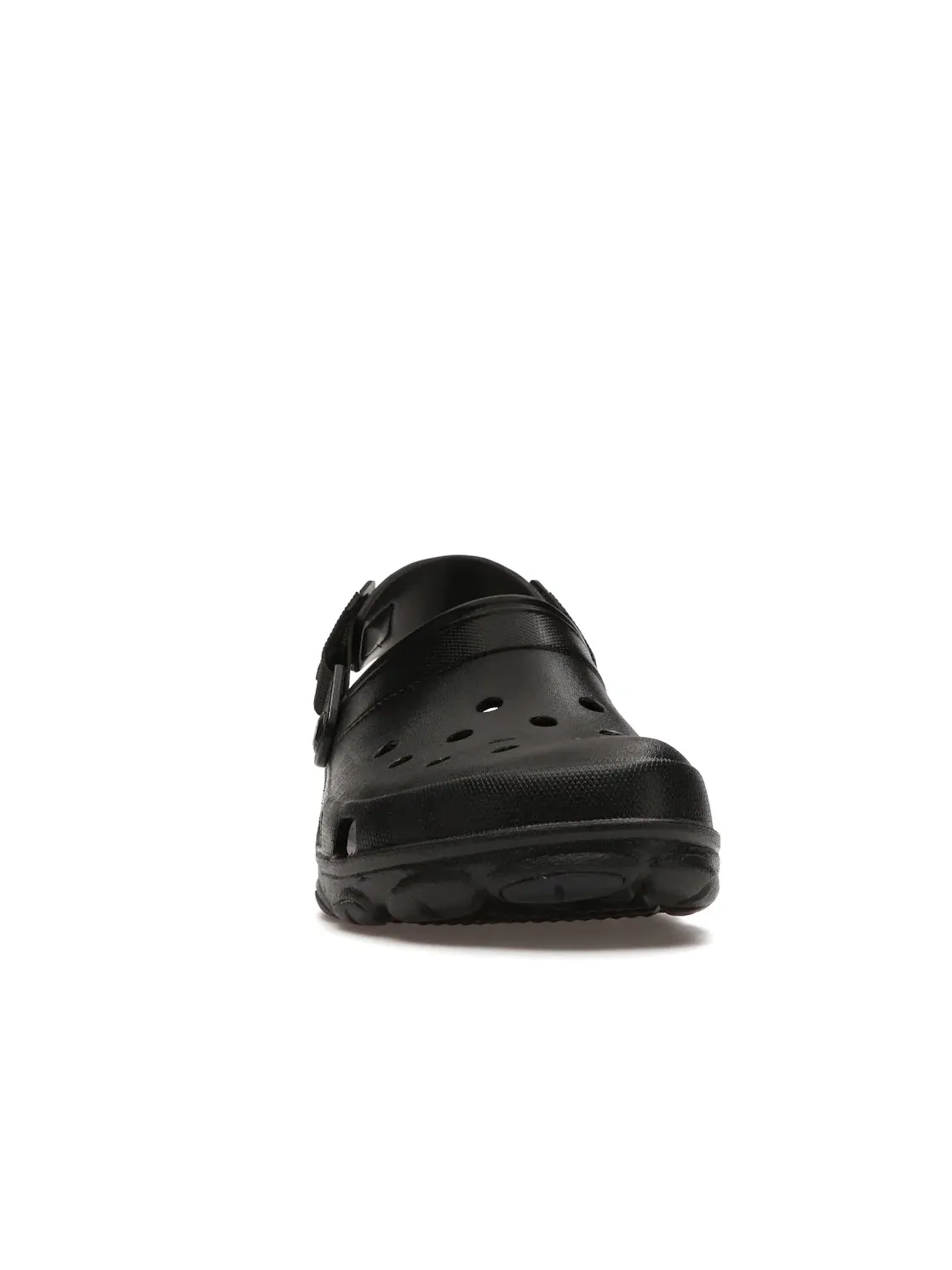 Унисекс клоги с рельефным рисунком Crocs Classic All-Terrain Clog Pleasures Crocs — изображение 2 из 4, черный/черный