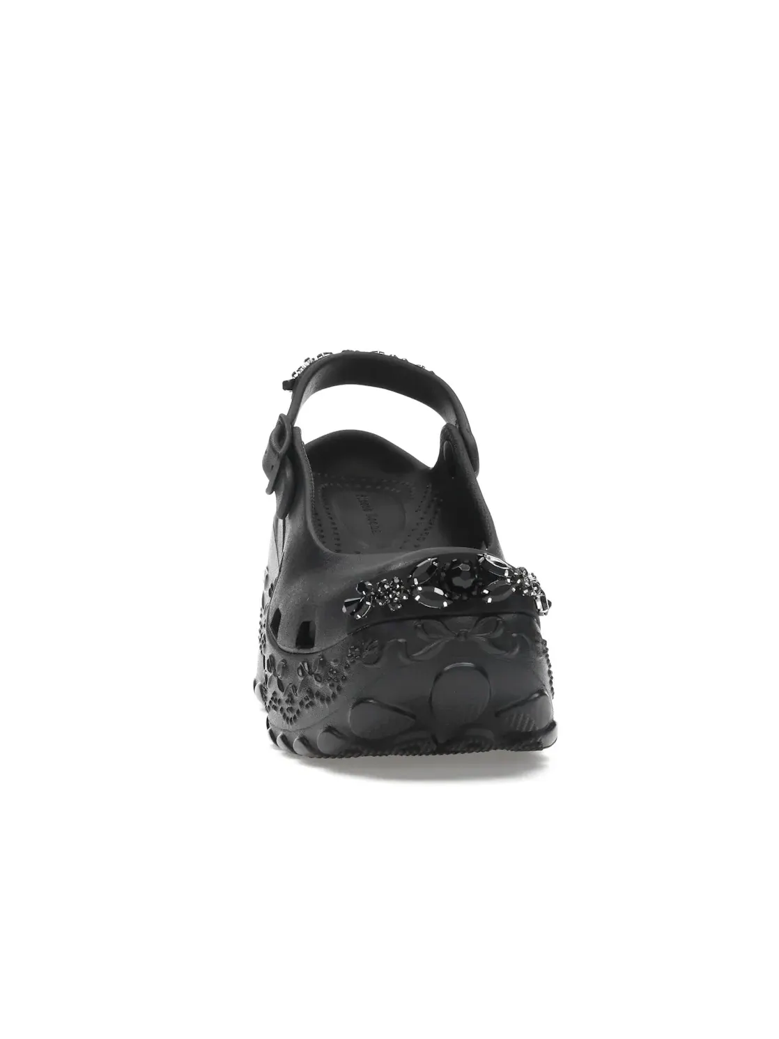 Женские сабо-шлепанцы с платформой Ballerina Platform Clog Crocs — изображение 2 из 4, черный