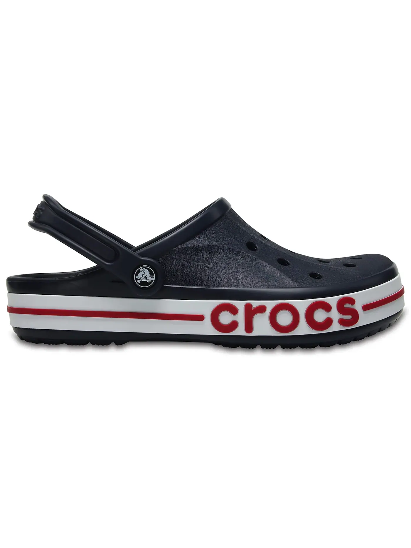 Мужские сабо-клоги с ремешком Crocs Bayaband Clog Crocs — изображение 1 из 1, темно-синий